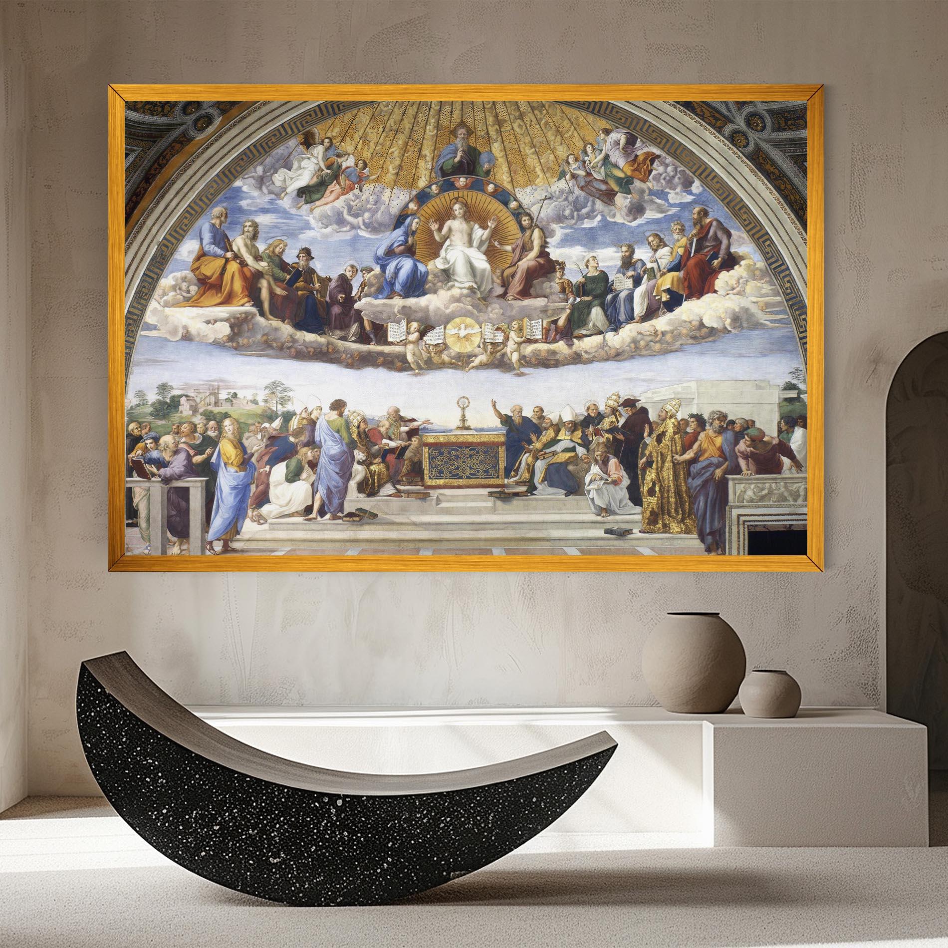 Obraz na Płótnie Holy Light mockup 8