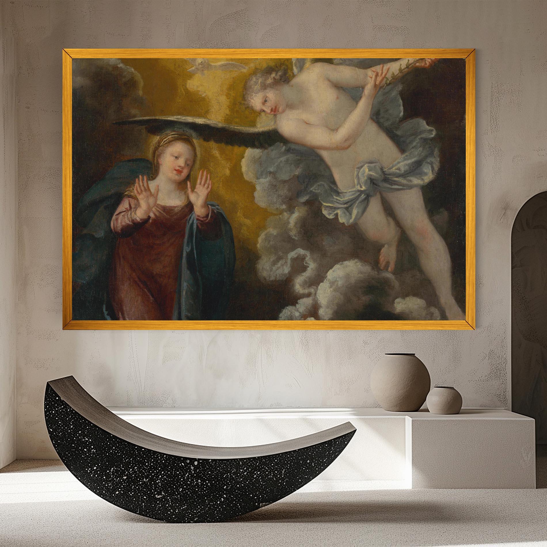 Obraz na Płótnie Religious Angel mockup 8