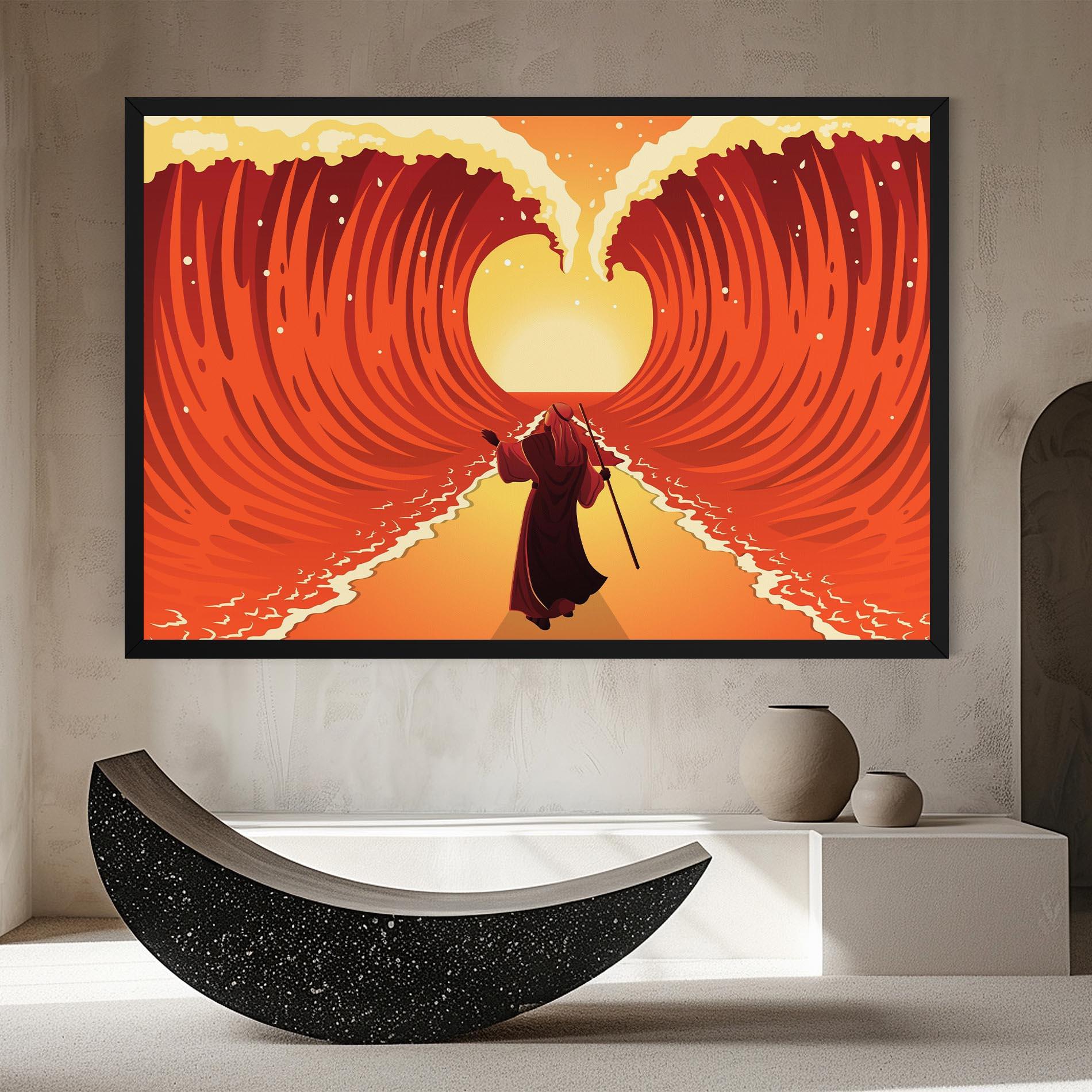 Obraz na Płótnie Moses mockup 8