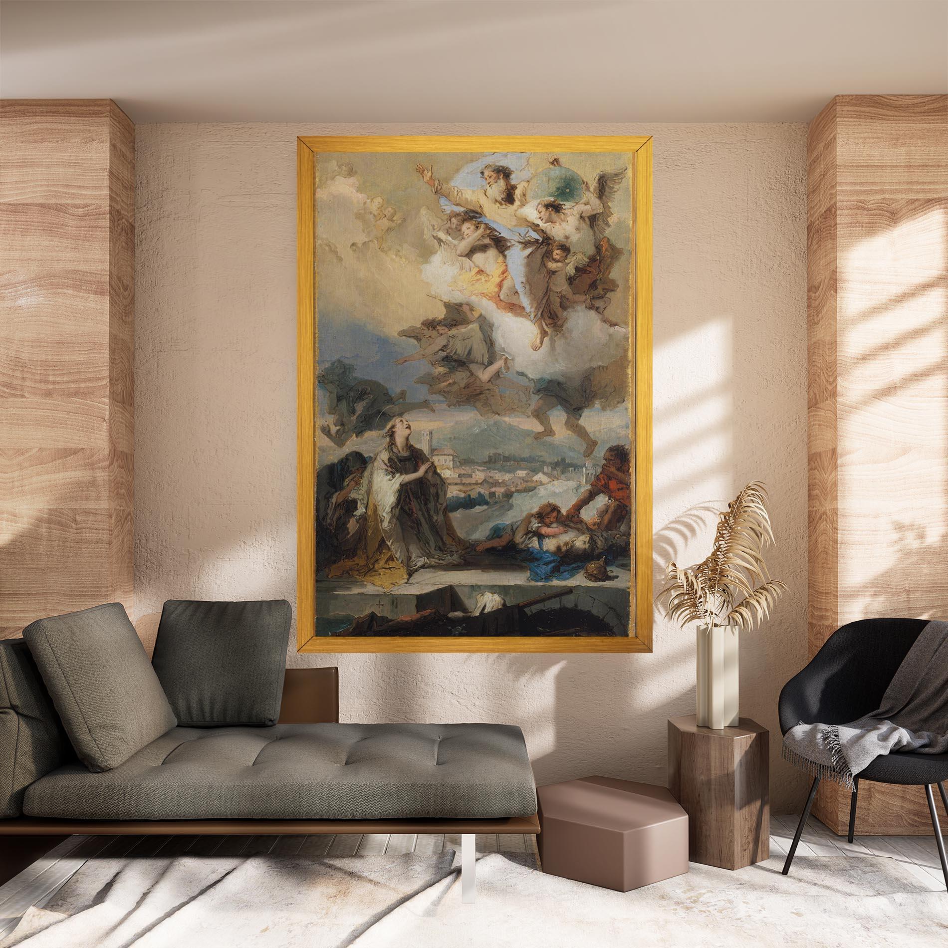 Obraz na Płótnie Sky Angel Art mockup 8