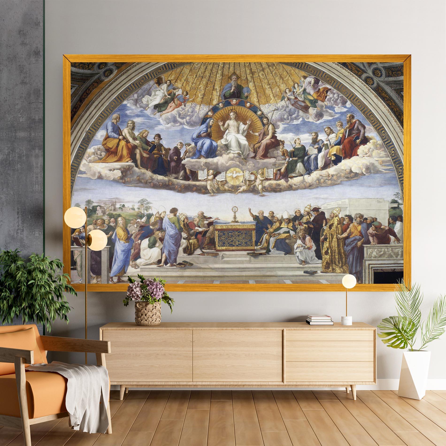 Obraz na Płótnie Holy Light mockup 9