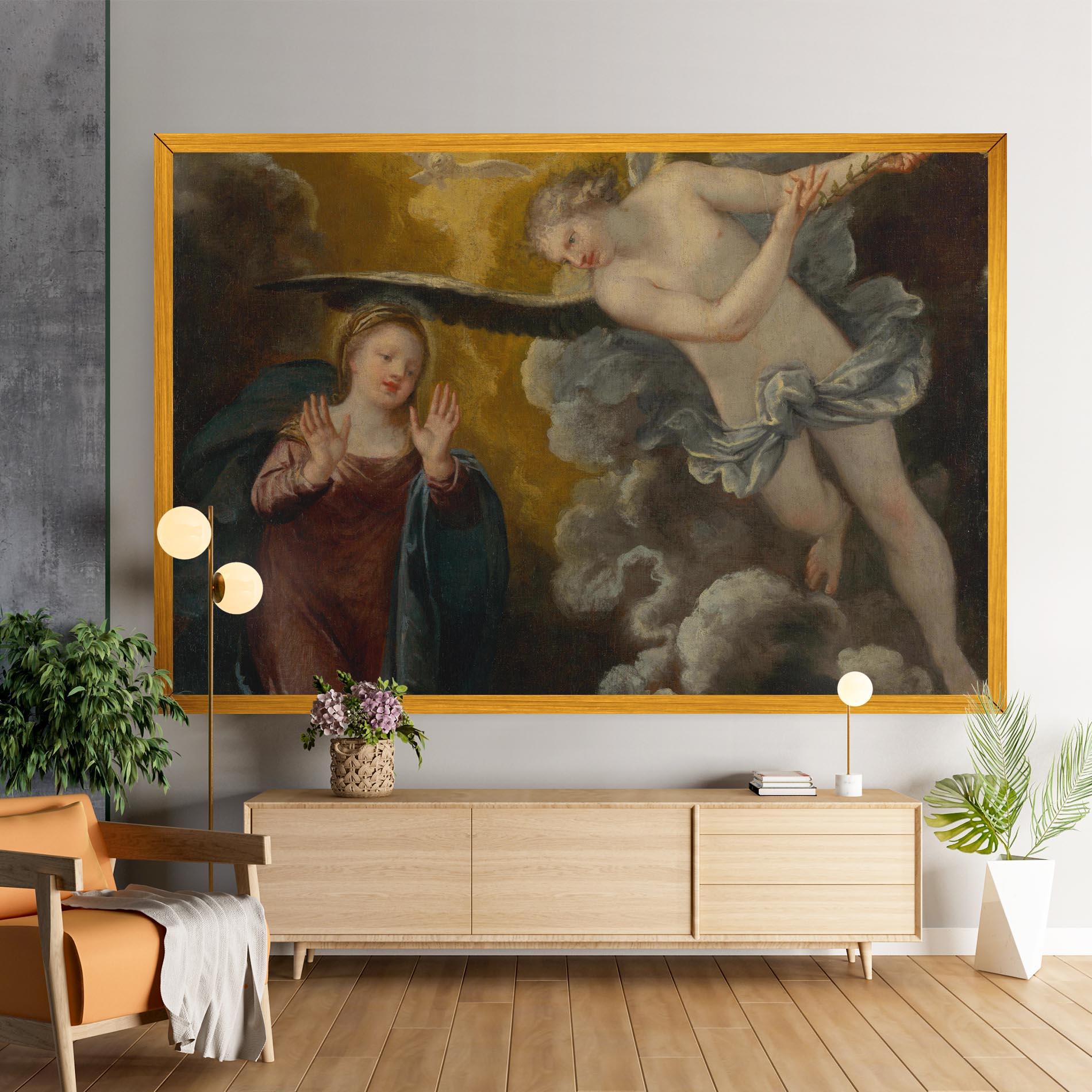 Obraz na Płótnie Religious Angel mockup 9