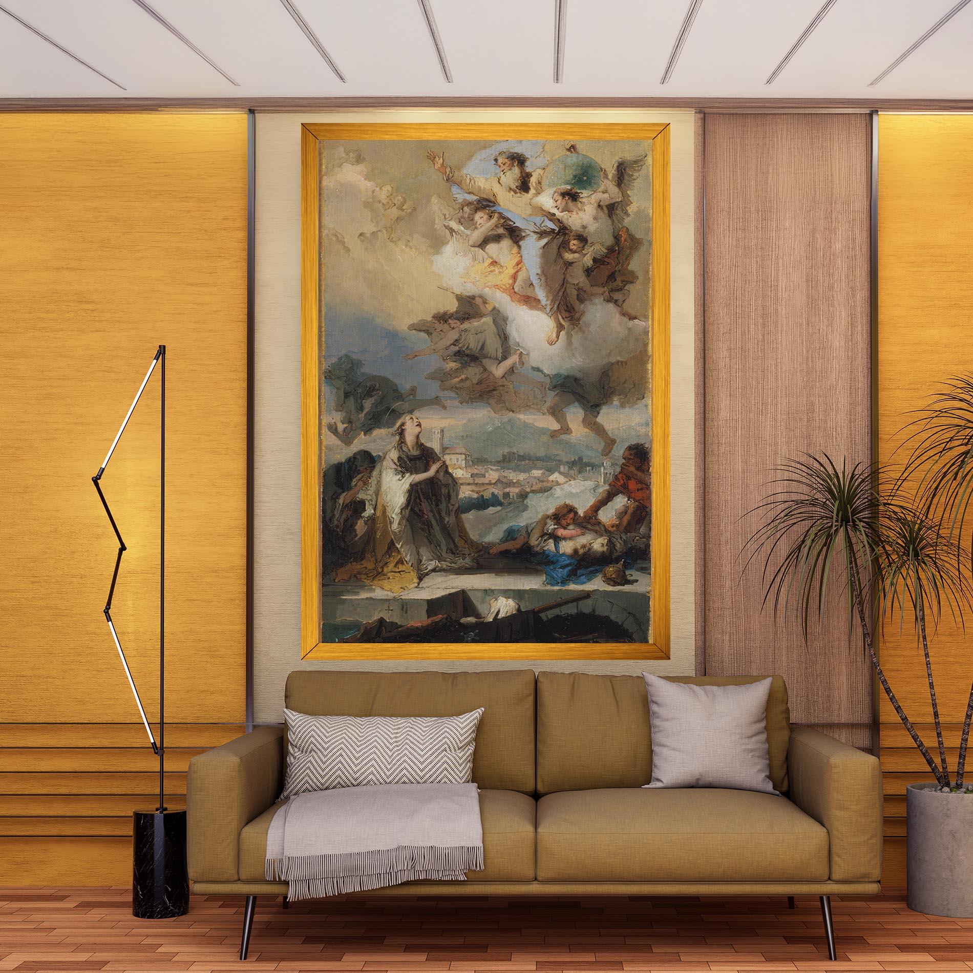 Obraz na Płótnie Sky Angel Art mockup 9