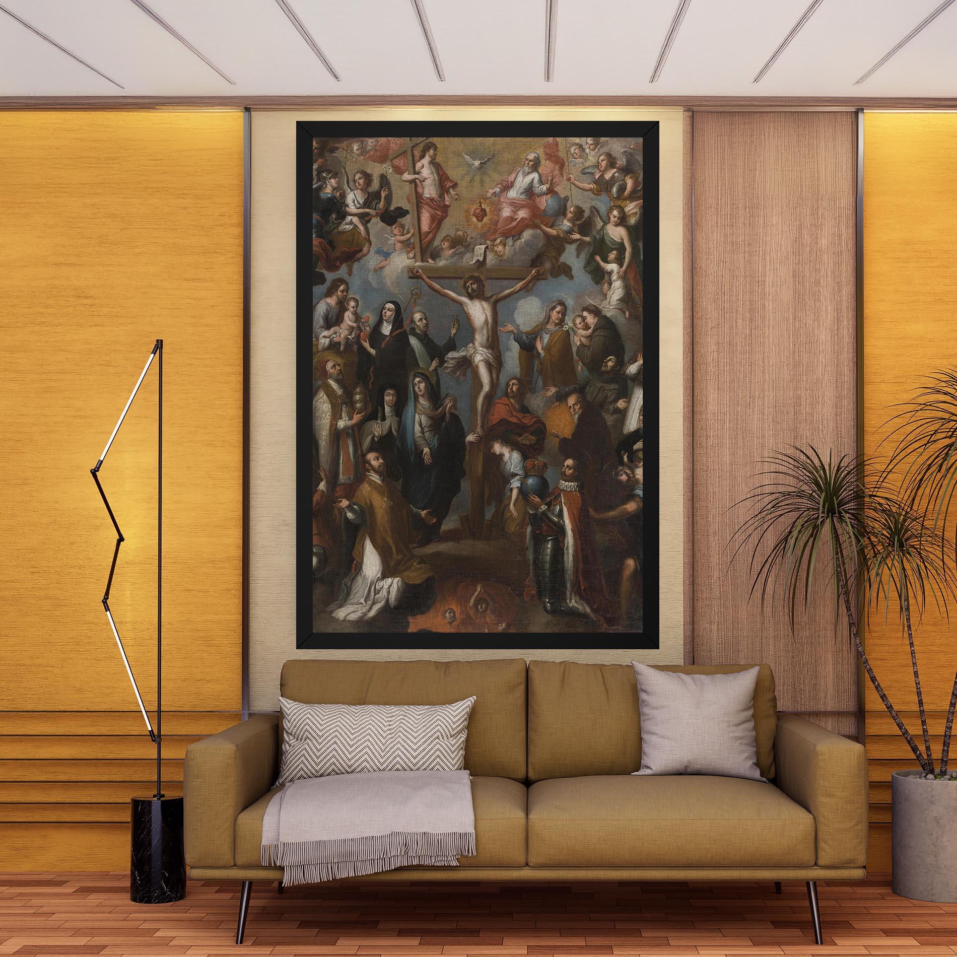 Obraz na Płótnie On The Cross mockup 9