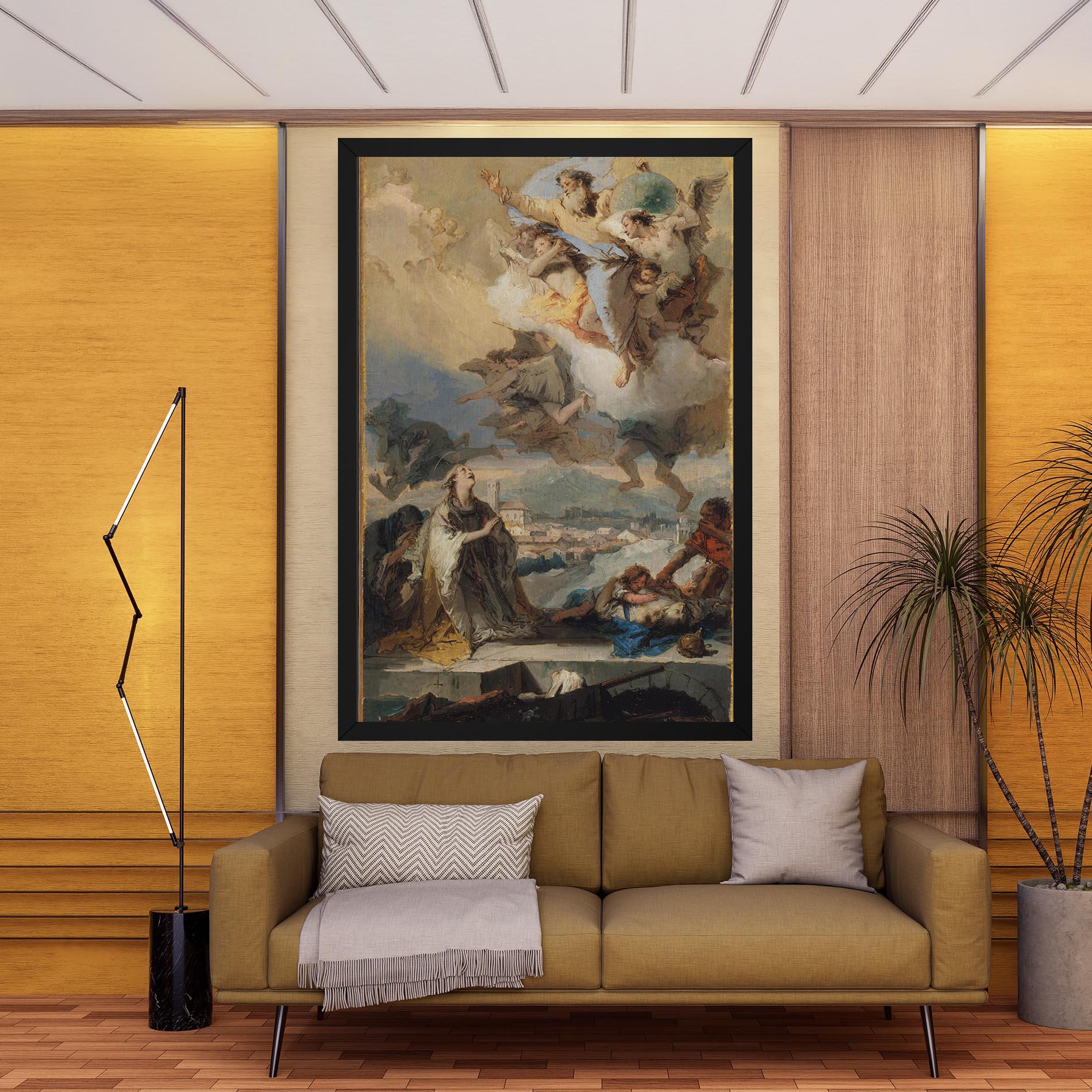 Obraz na Płótnie Sky Angel Art mockup 9