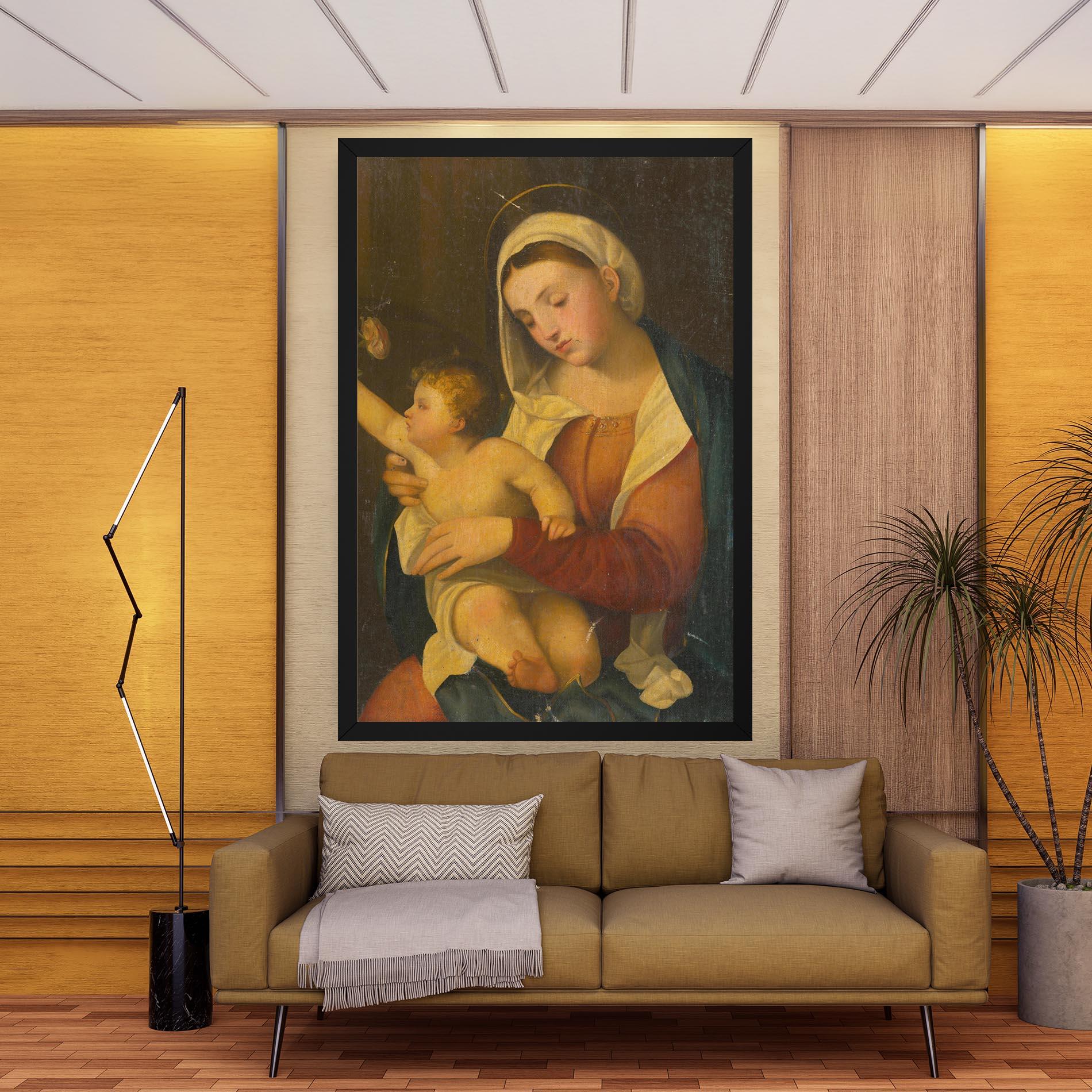 Obraz na Płótnie Yellow Light Baby mockup 9