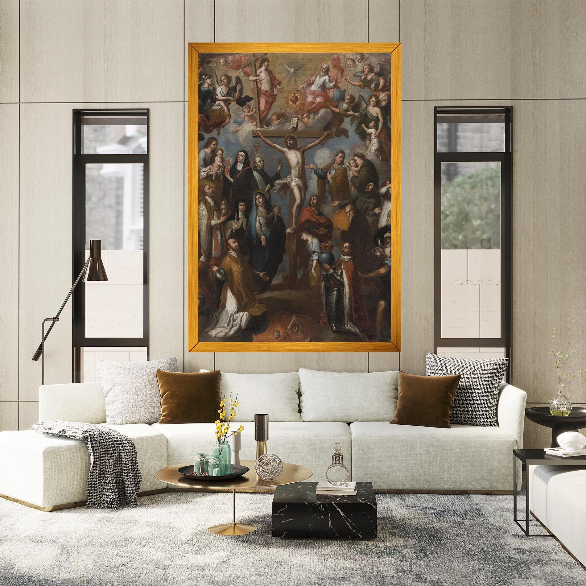 Obraz na Płótnie On The Cross mockup 2