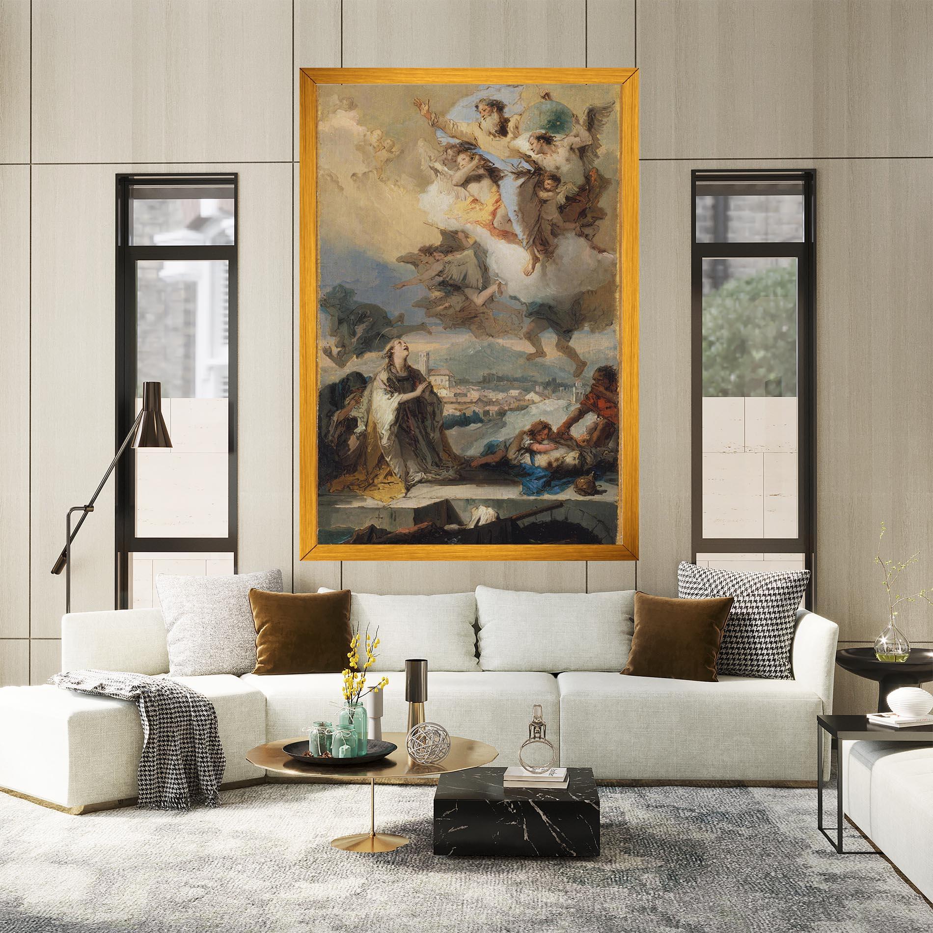 Obraz na Płótnie Sky Angel Art mockup 2