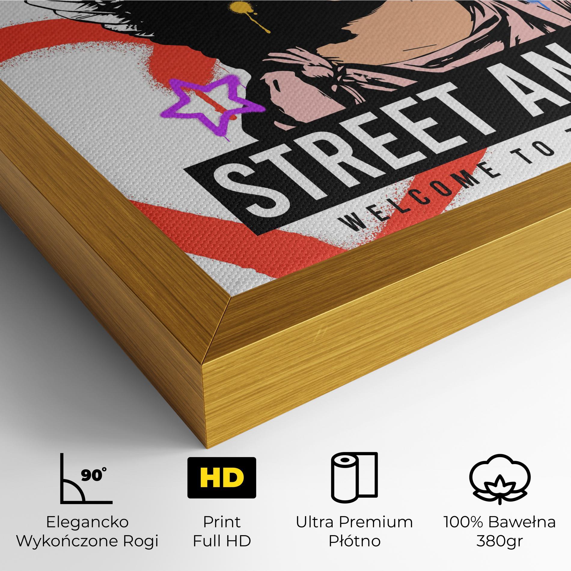 Obraz na Płótnie Hood Angel mockup 4