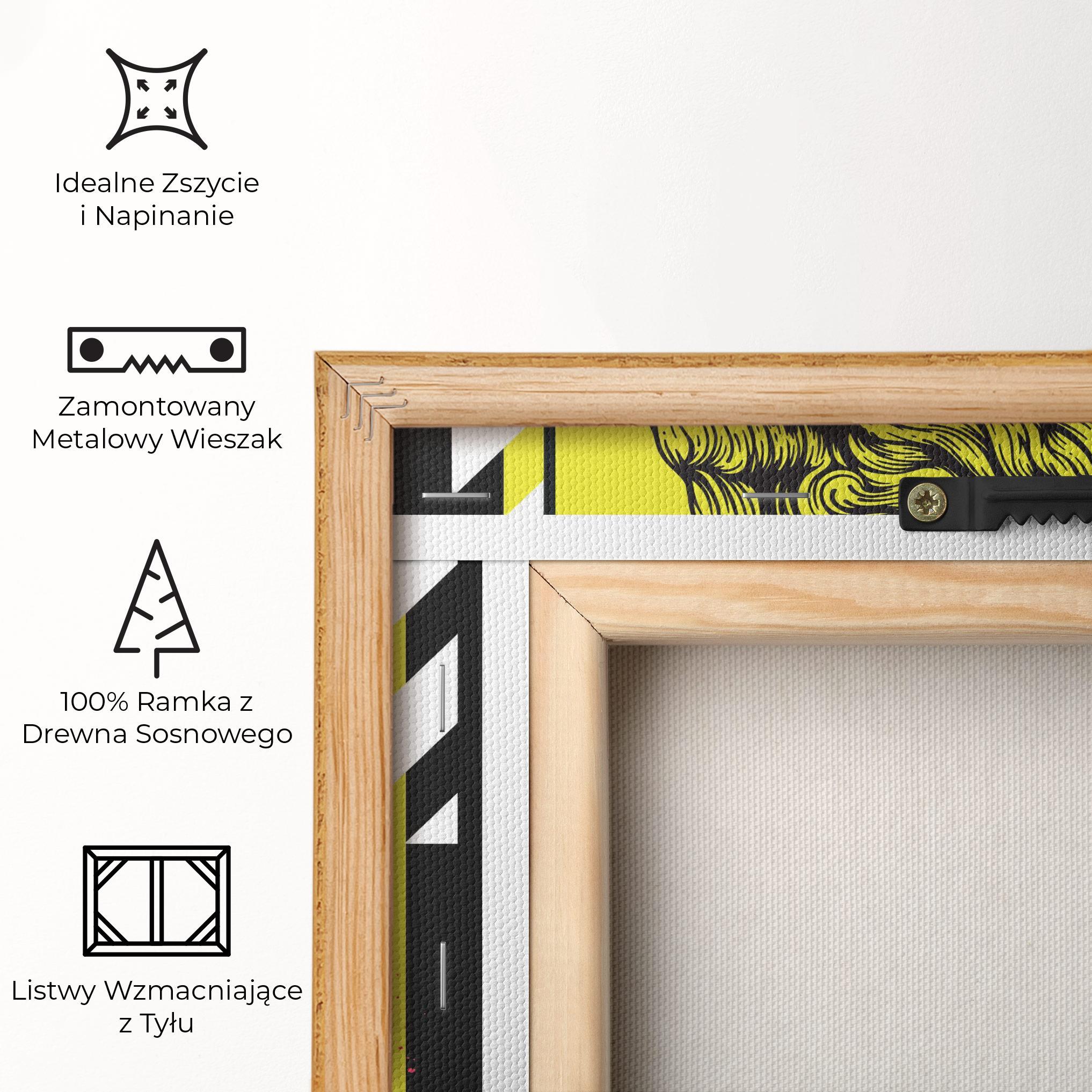 Obraz na Płótnie Fake Heroes mockup 5