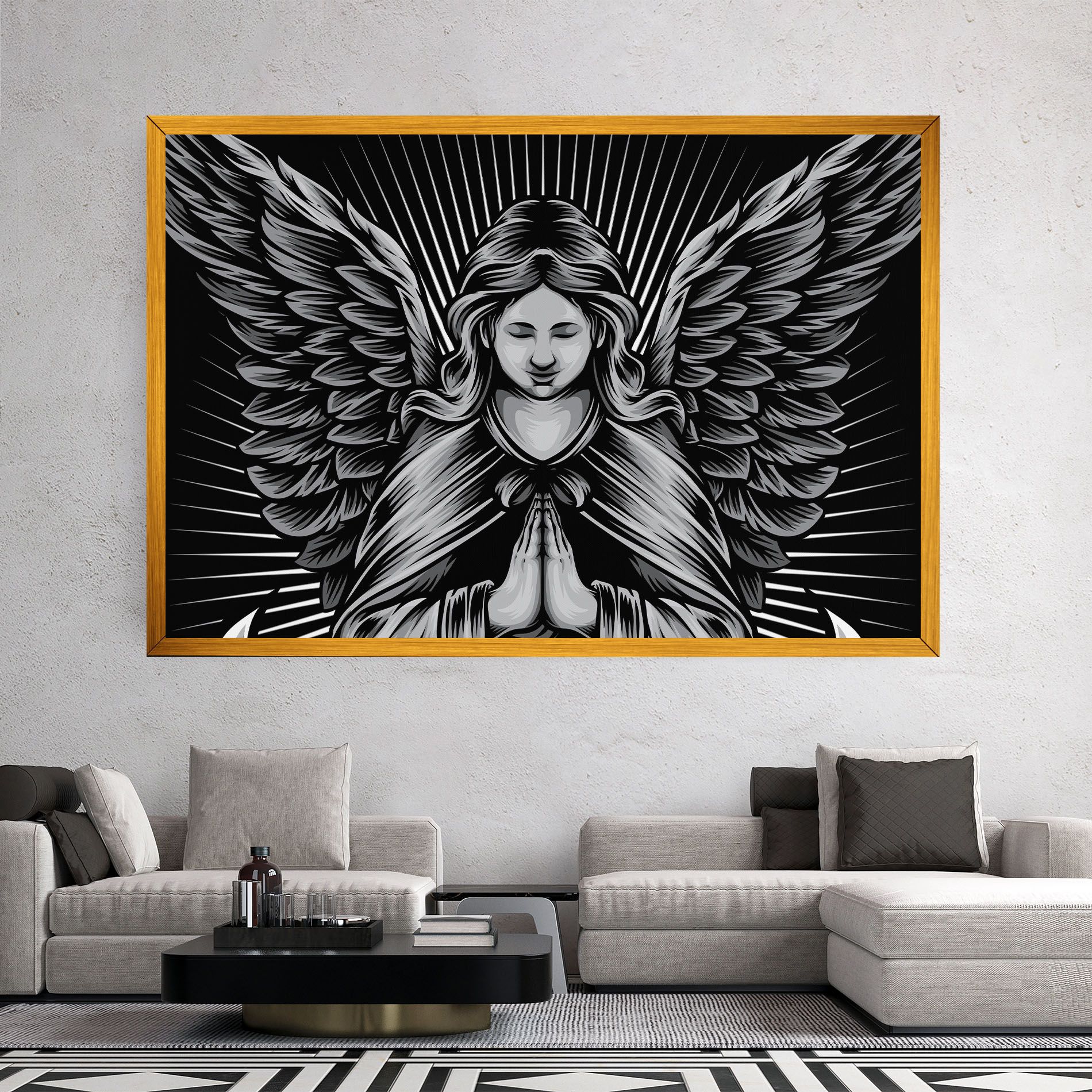 Wings Pray mockup 2