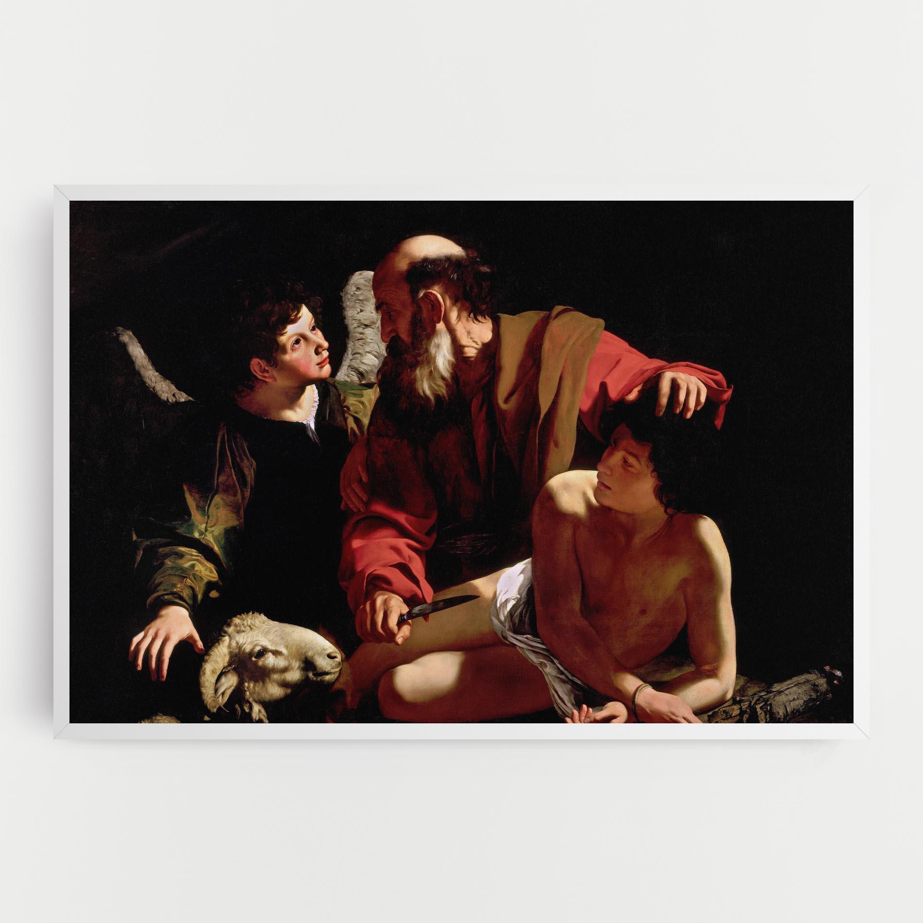 Obraz na Płótnie Sacrifice Of Isaac mockup 0