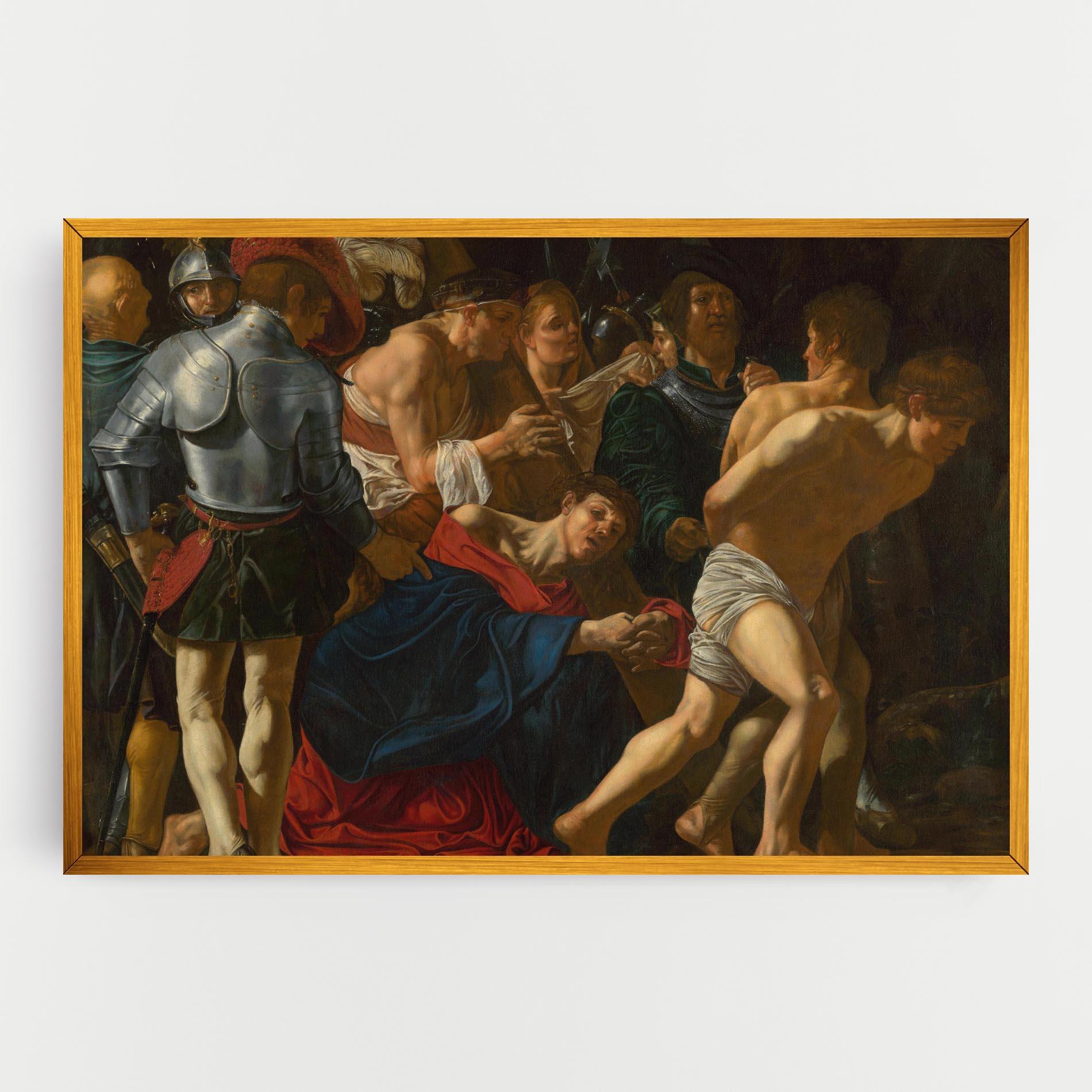 Obraz na Płótnie Fall Of Christ Calvary mockup 0