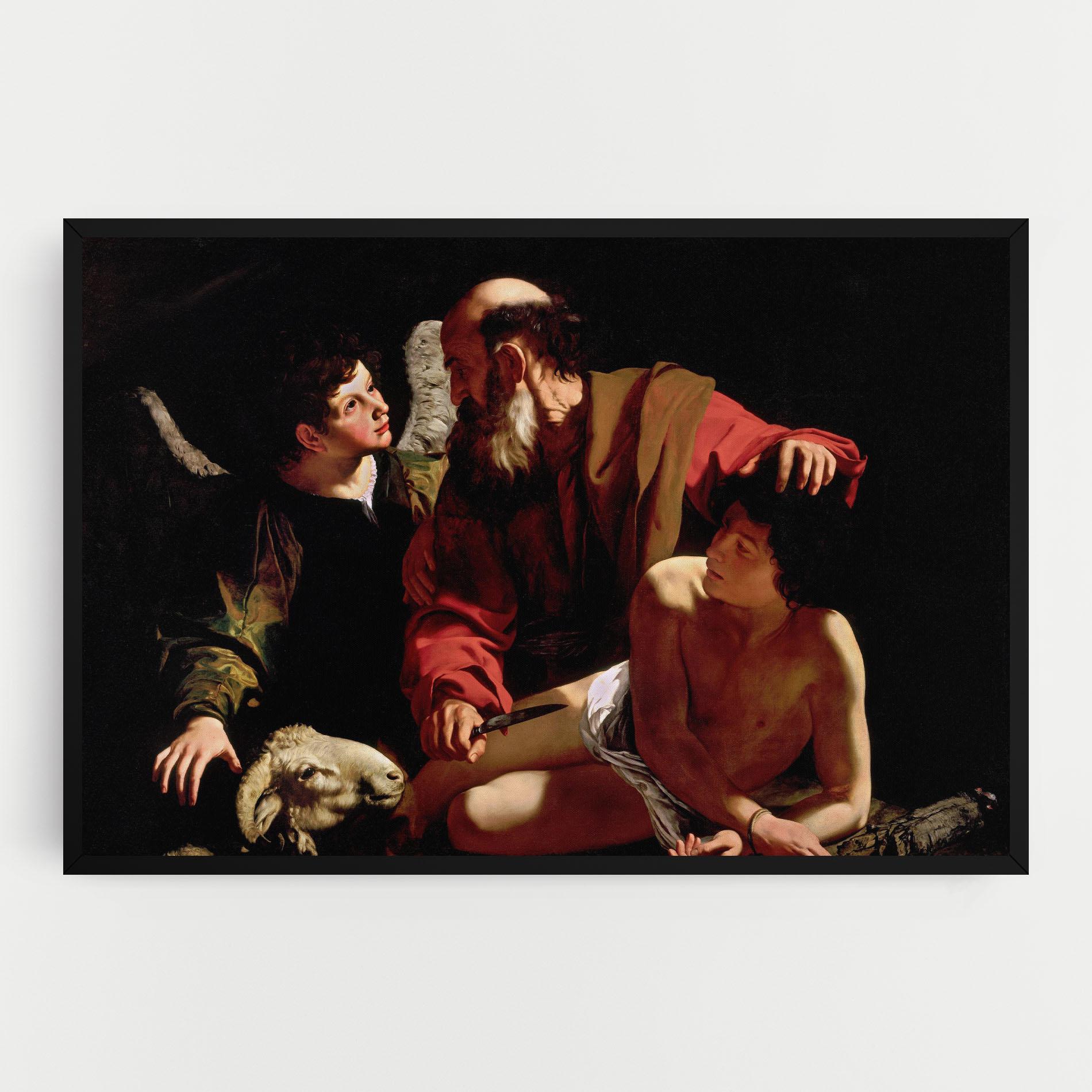 Obraz na Płótnie Sacrifice Of Isaac mockup 0
