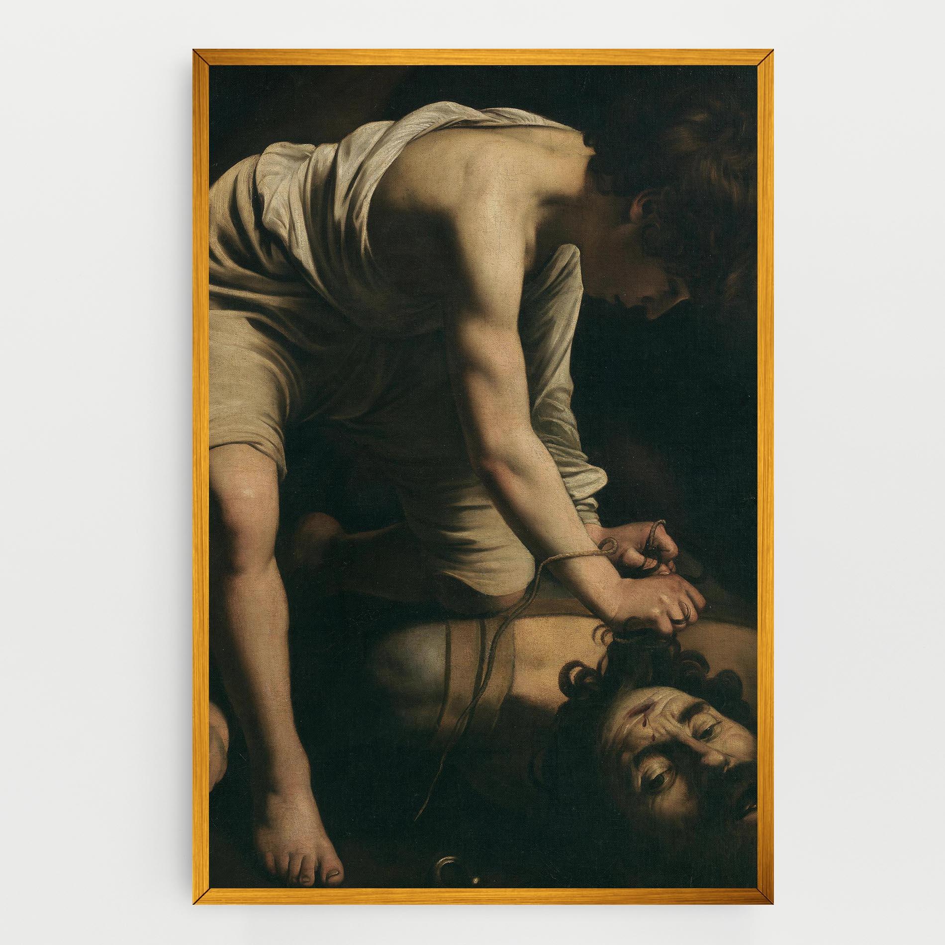 Obraz na Płótnie David And Goliath mockup 0