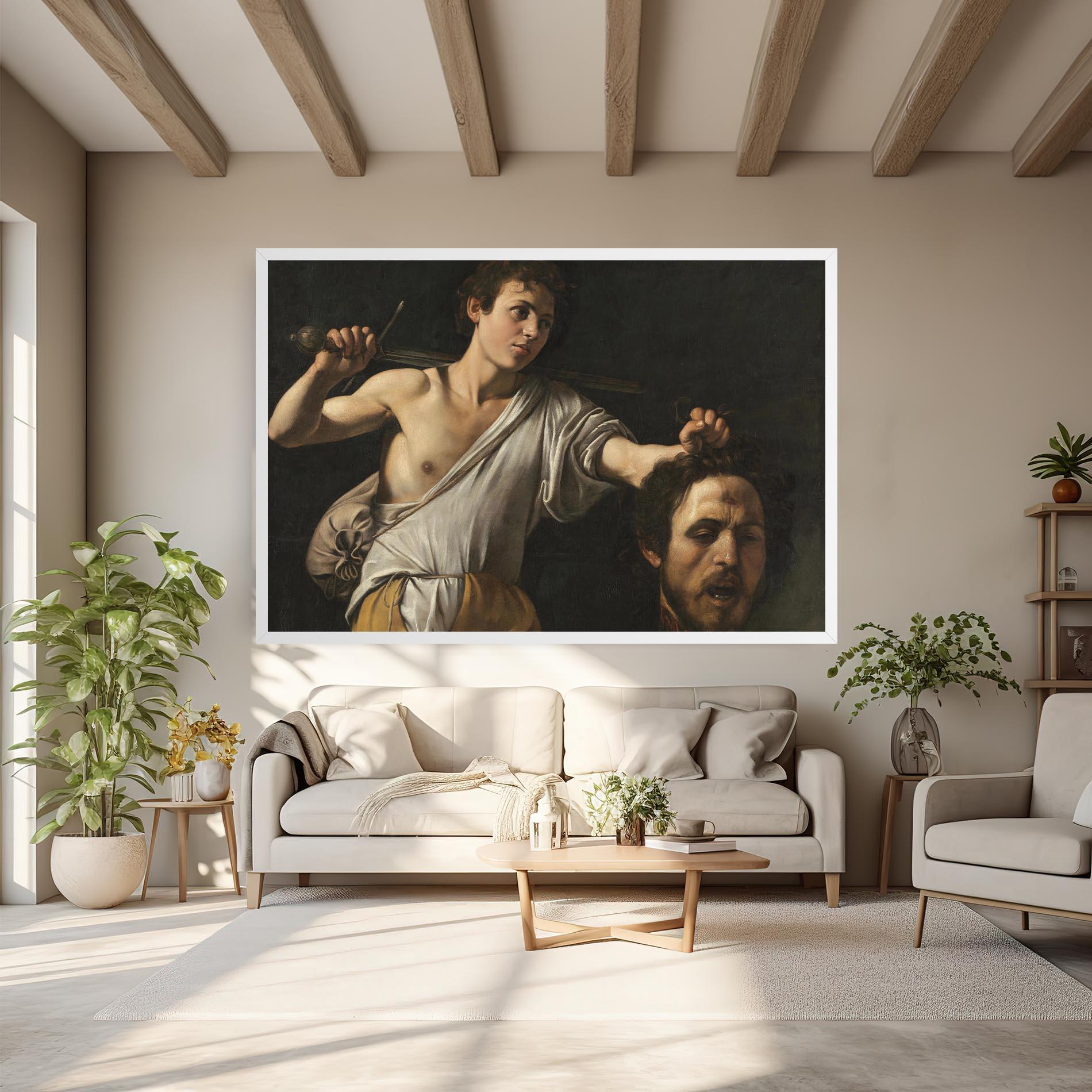 Obraz na Płótnie The Head Of Goliath mockup 6