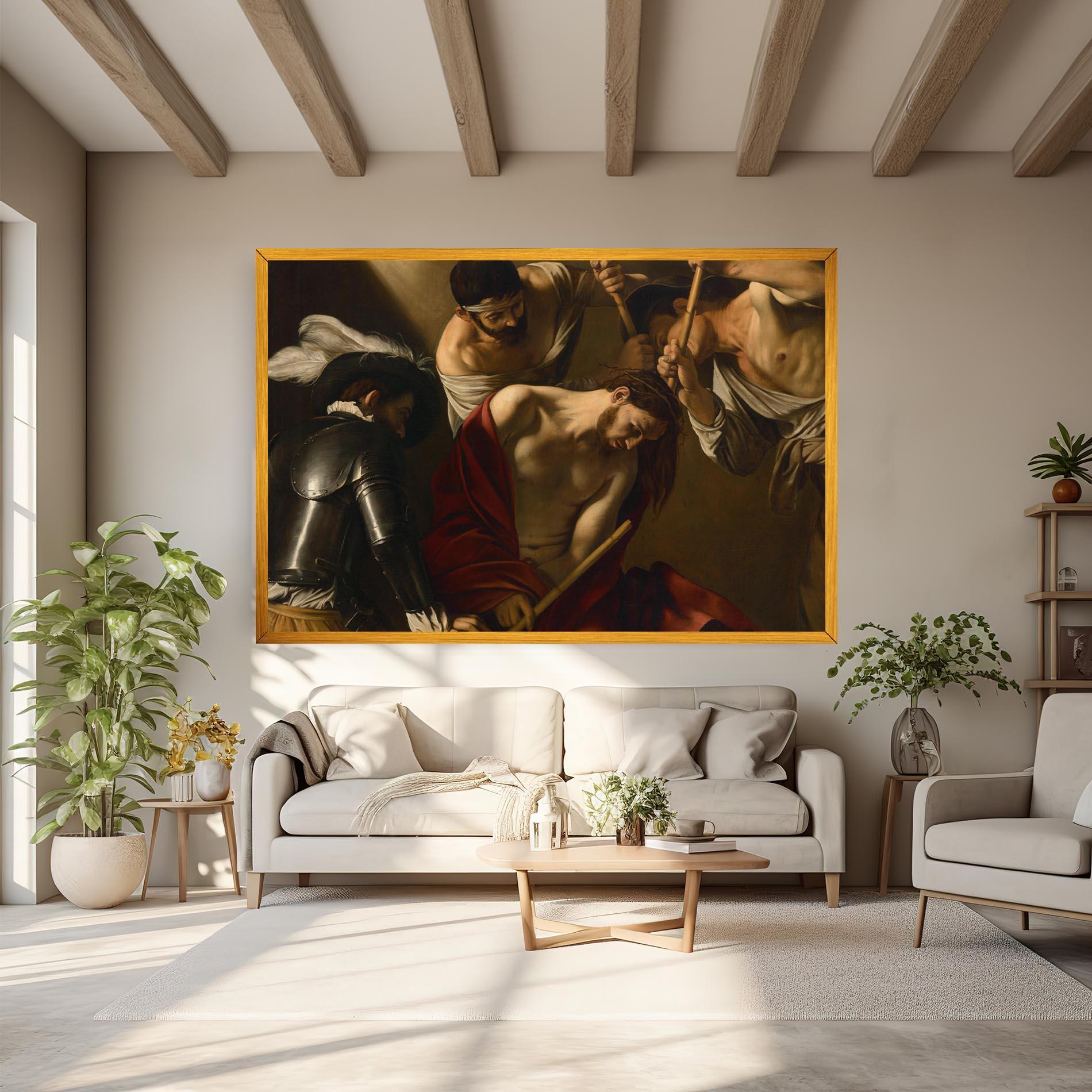 Obraz na Płótnie Crowning With Thorns mockup 6