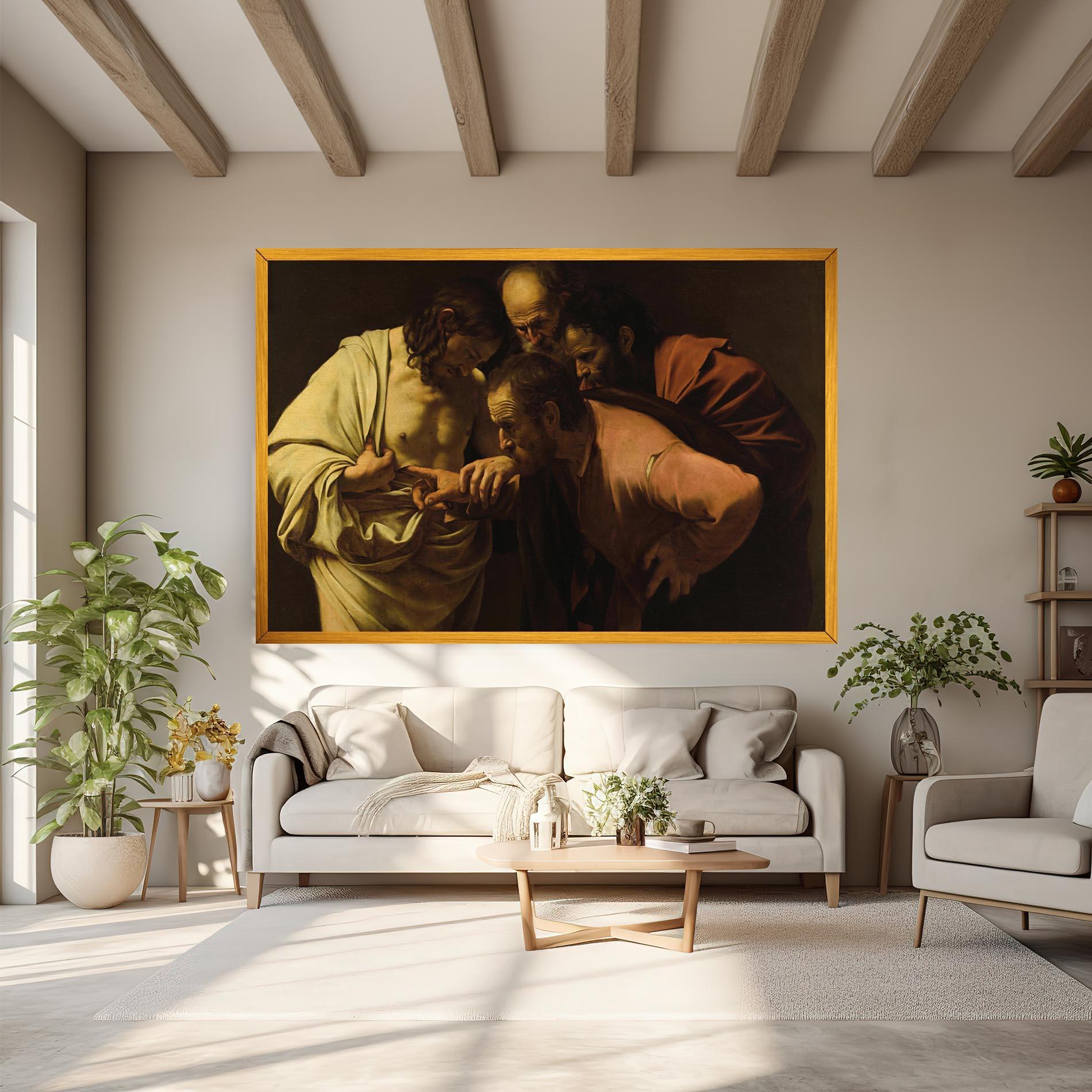 Obraz na Płótnie Der Unglaubige Thomas mockup 6