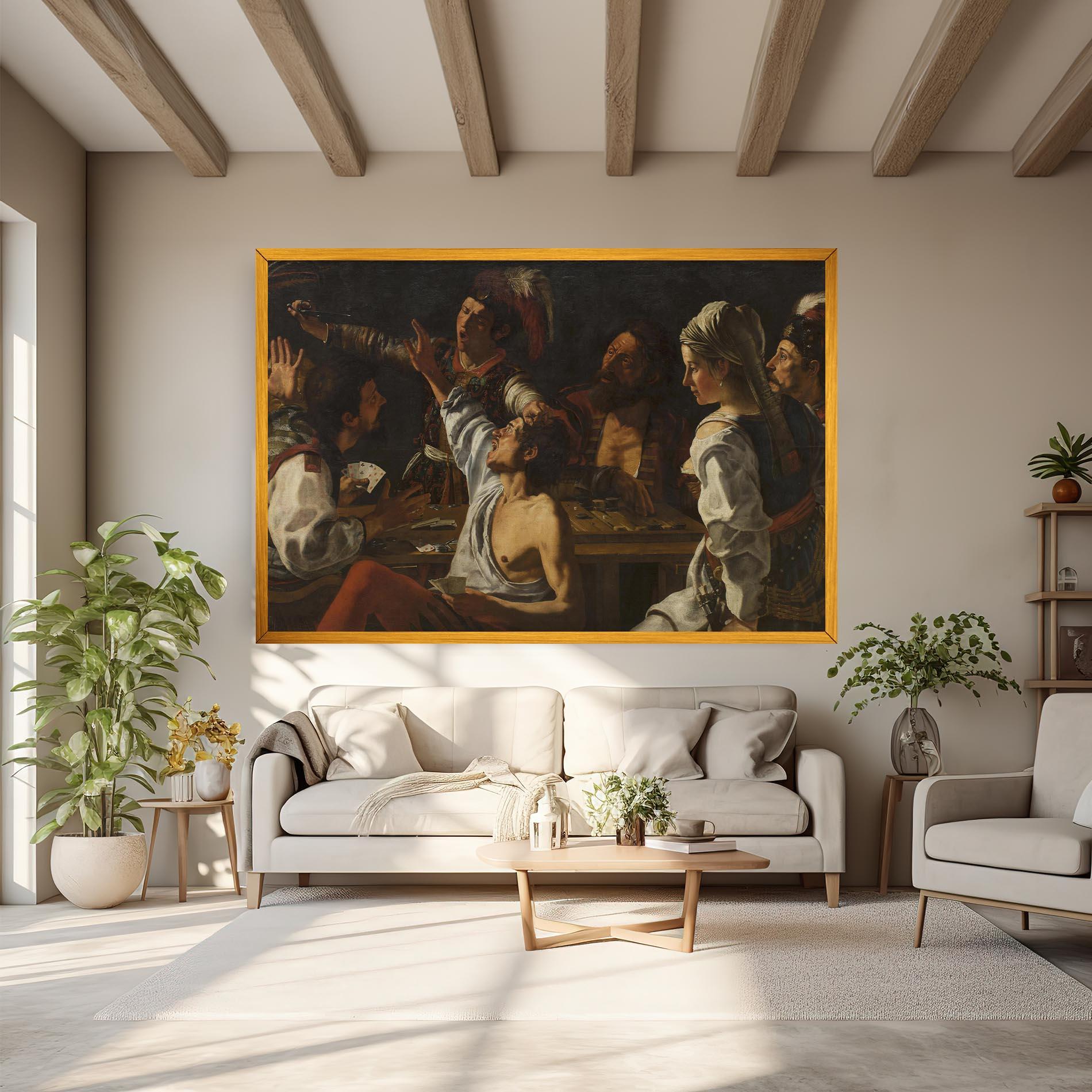 Obraz na Płótnie Rombouts Backgammon mockup 6