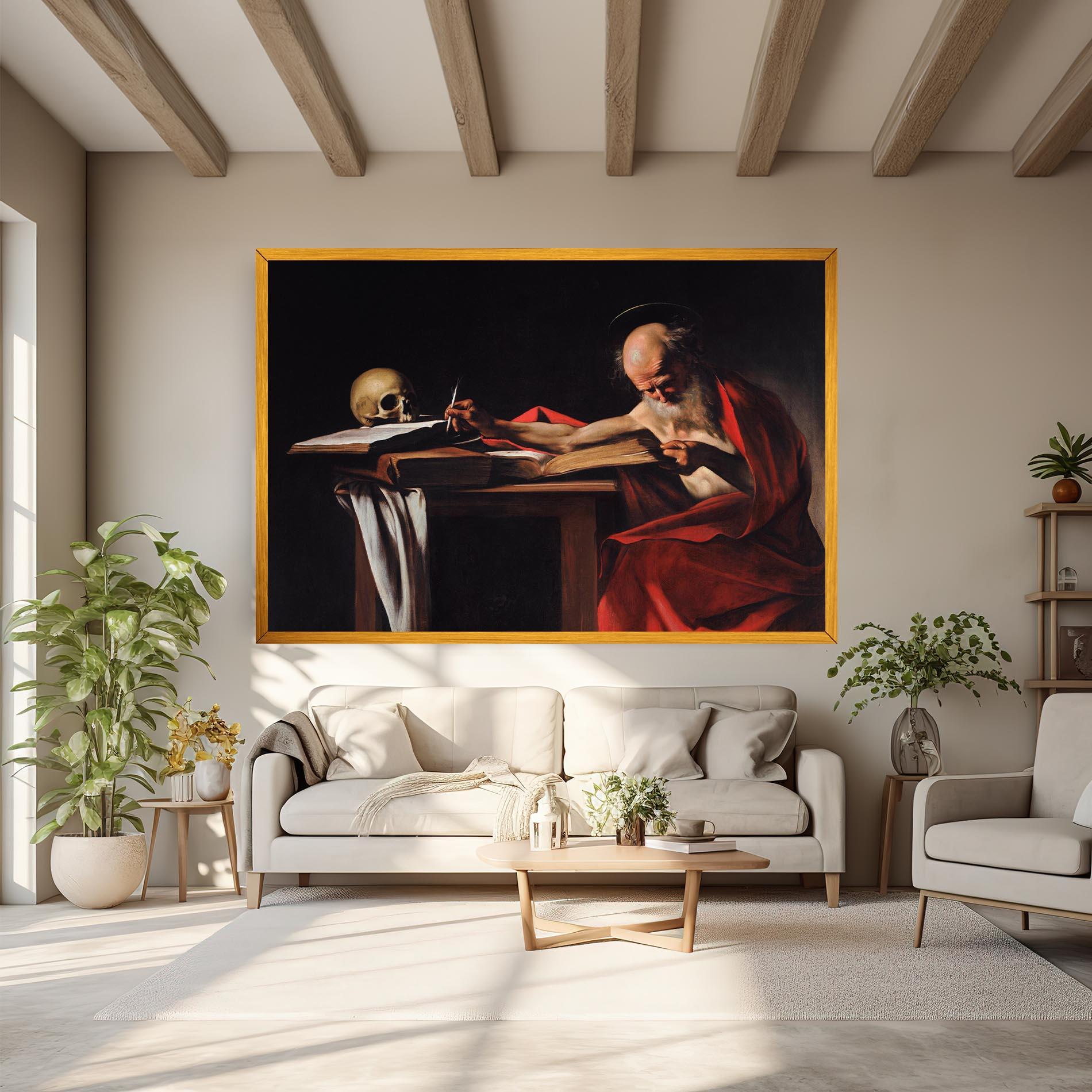 Obraz na Płótnie Saint Jerome Writing mockup 6