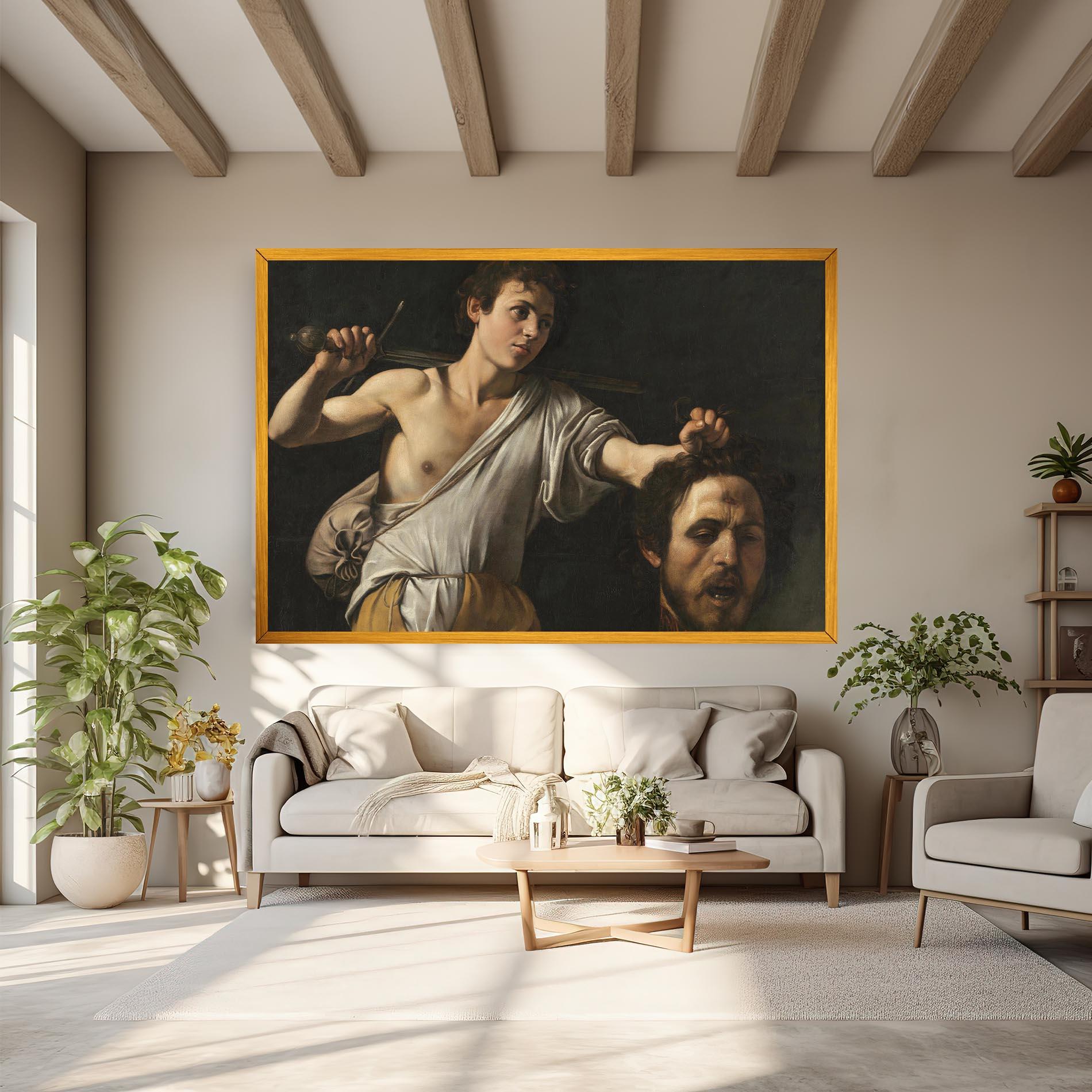 Obraz na Płótnie The Head Of Goliath mockup 6