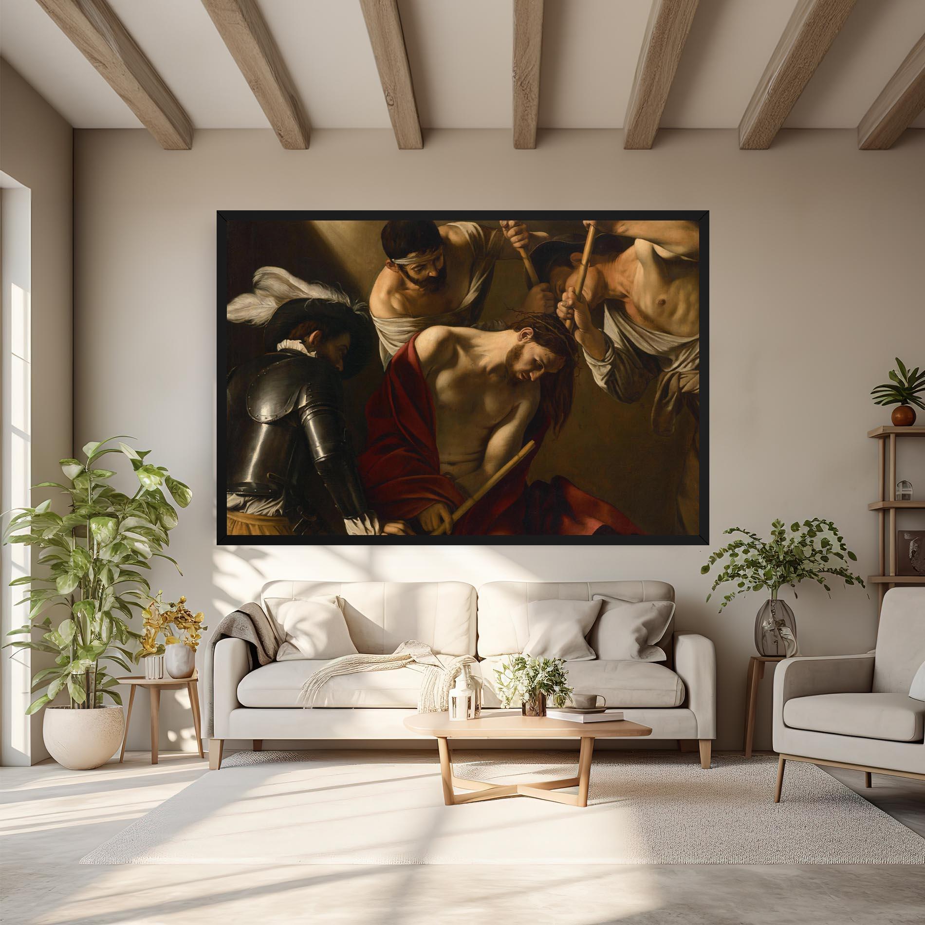 Obraz na Płótnie Crowning With Thorns mockup 6