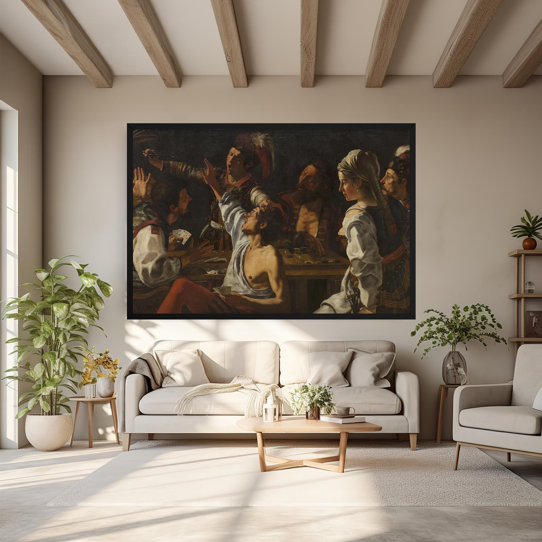 Obraz na Płótnie Rombouts Backgammon mockup 6