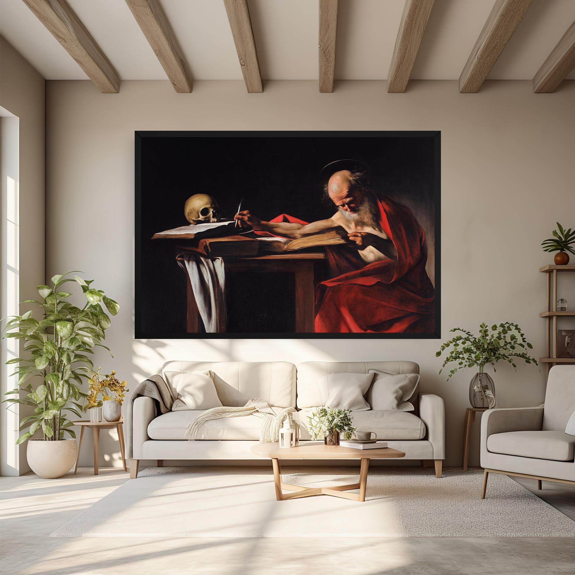 Obraz na Płótnie Saint Jerome Writing mockup 6