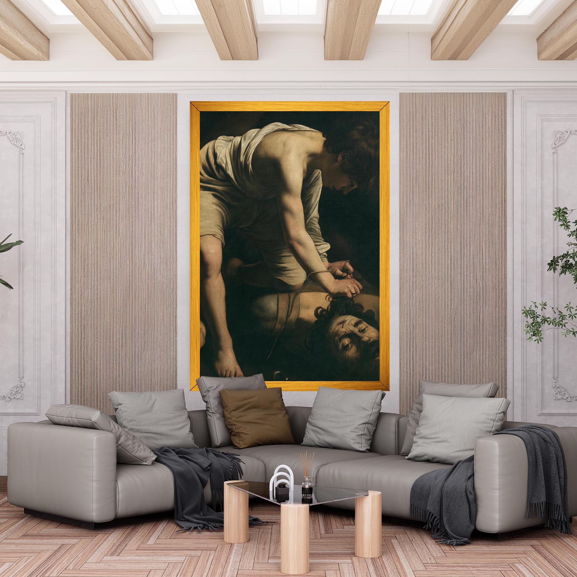 Obraz na Płótnie David And Goliath mockup 6