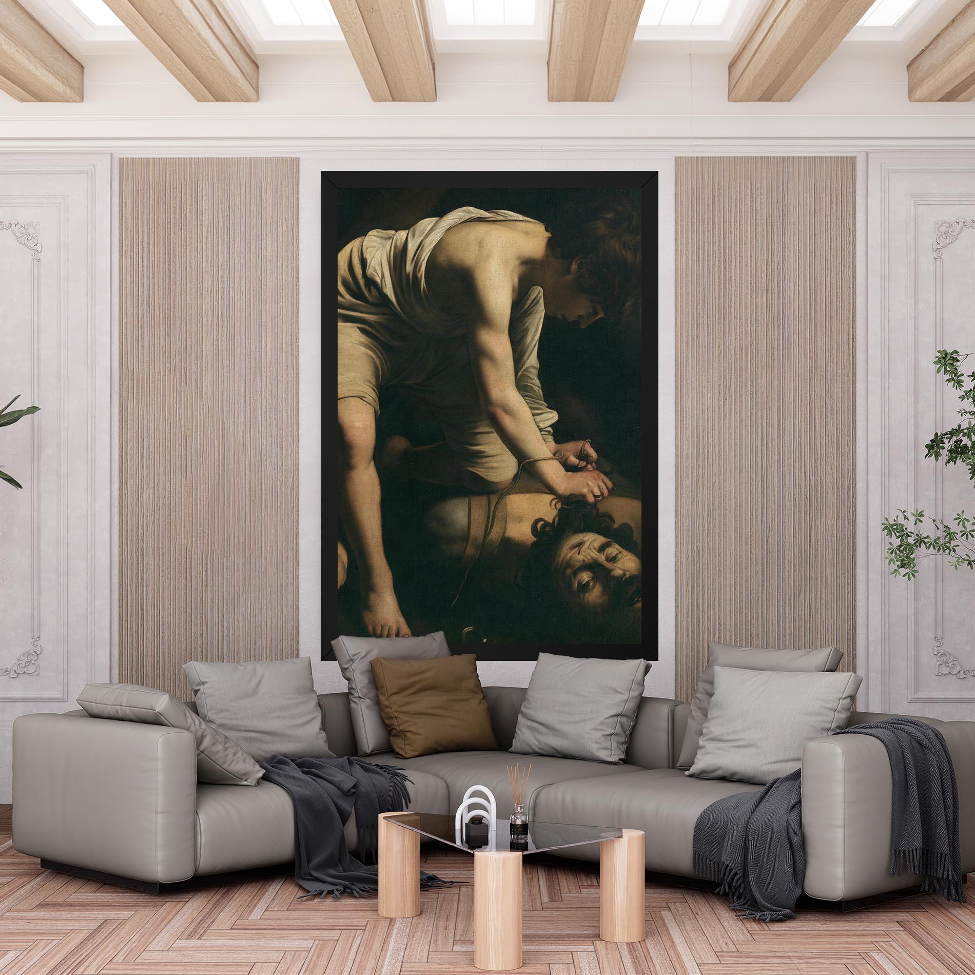 Obraz na Płótnie David And Goliath mockup 6