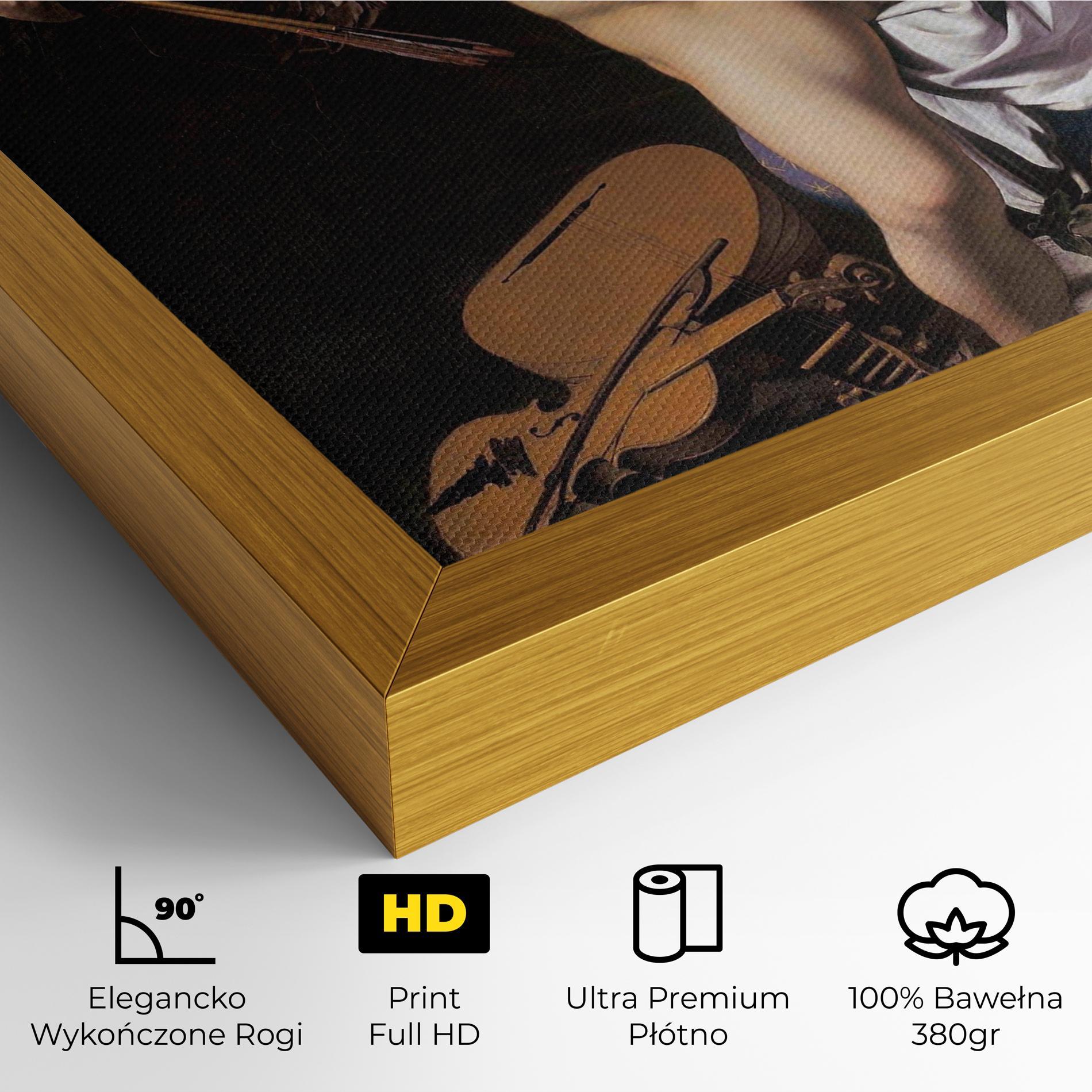 Obraz na Płótnie Amor Vincet Omnia mockup 4