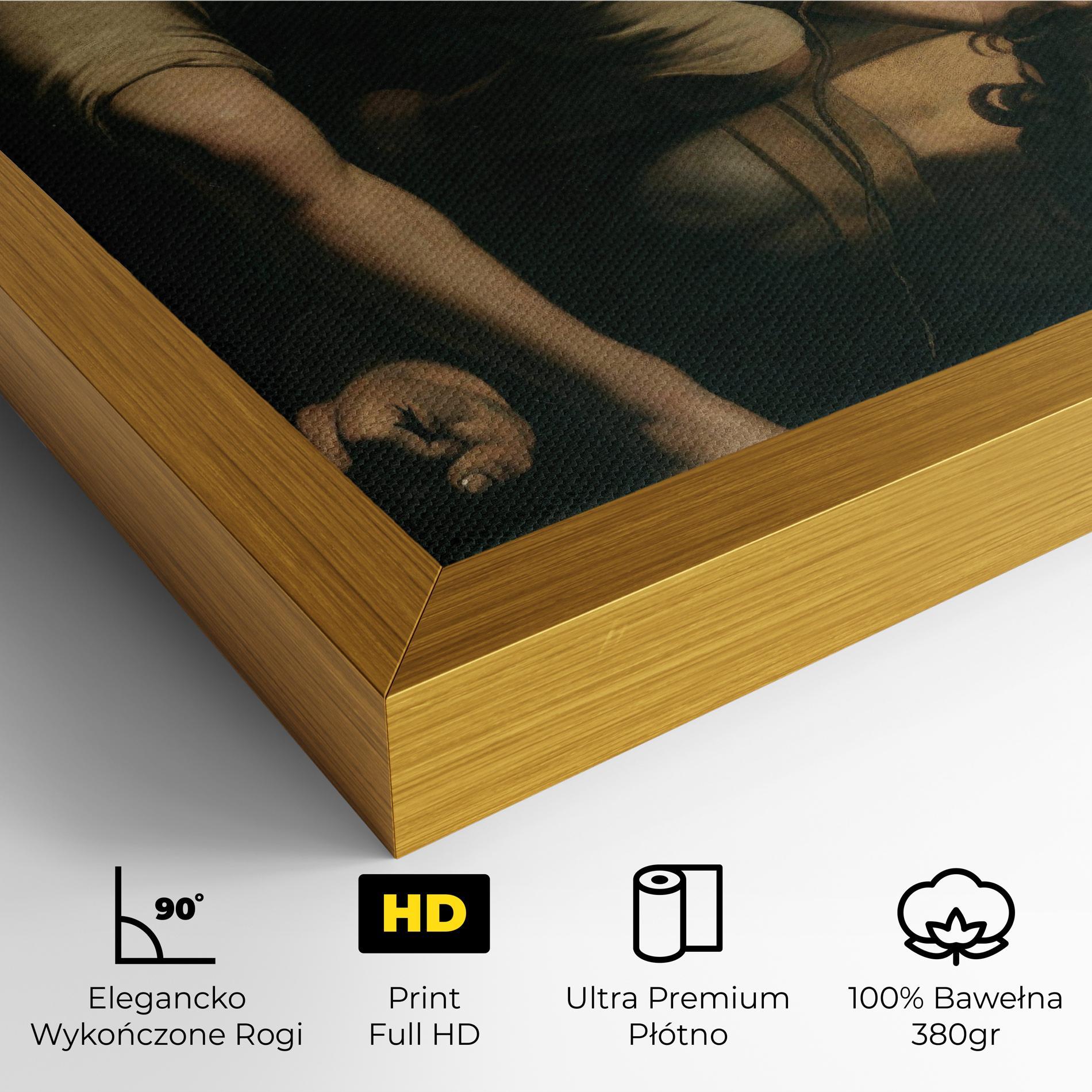 Obraz na Płótnie David And Goliath mockup 4