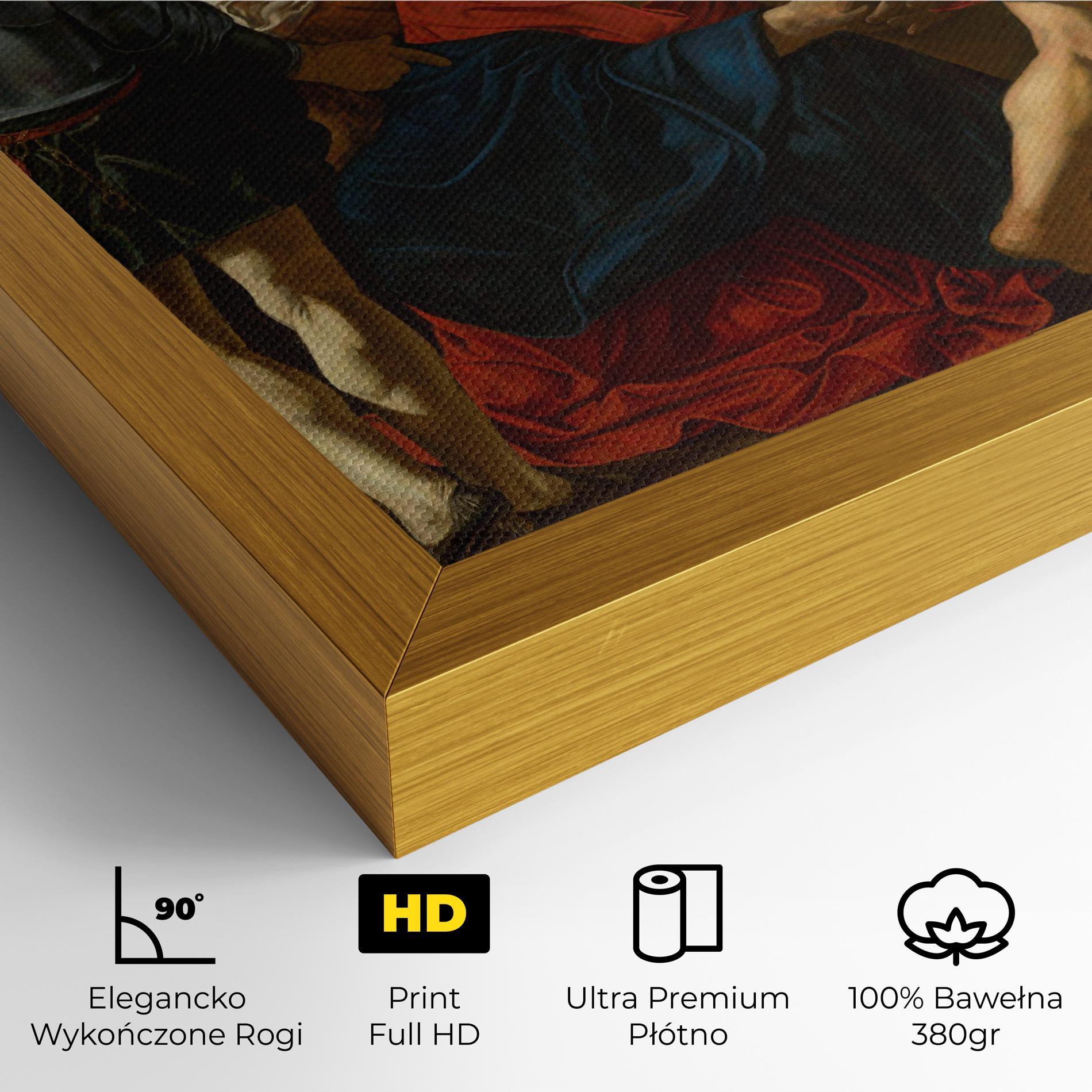 Obraz na Płótnie Fall Of Christ Calvary mockup 4