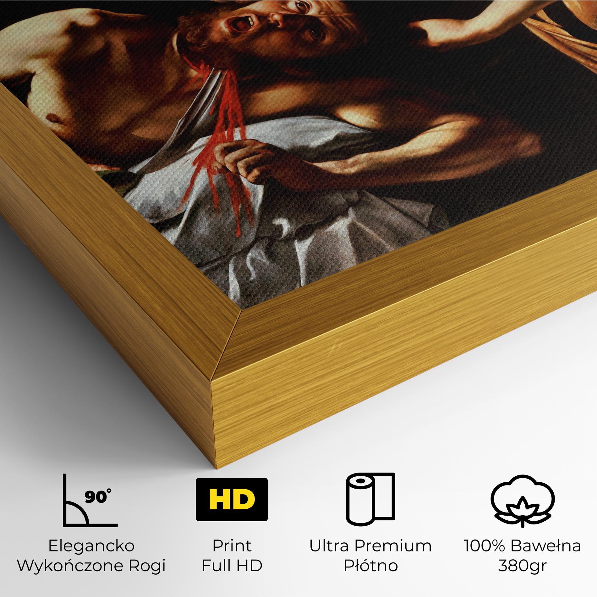 Obraz na Płótnie Judith Beheading mockup 4