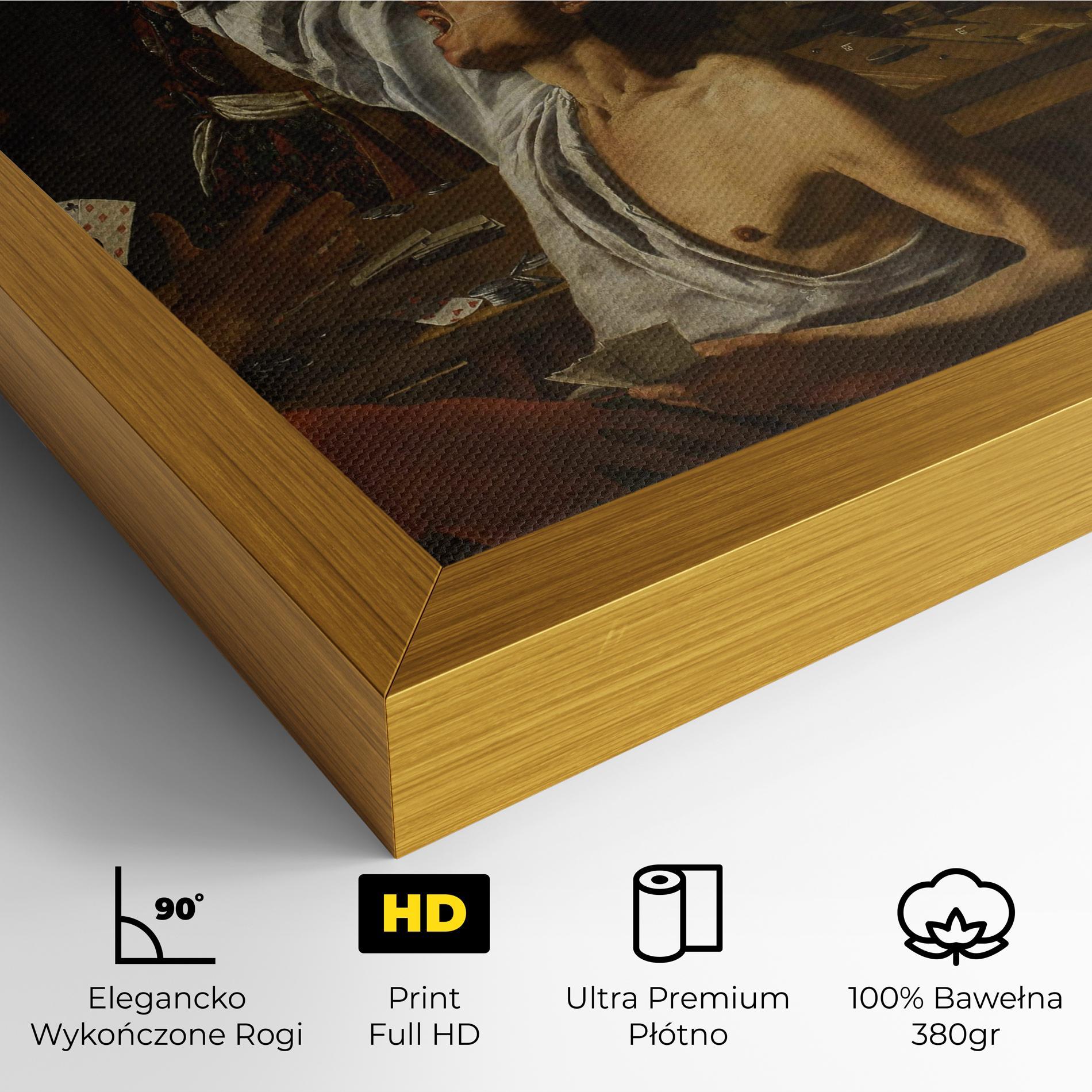 Obraz na Płótnie Rombouts Backgammon mockup 4