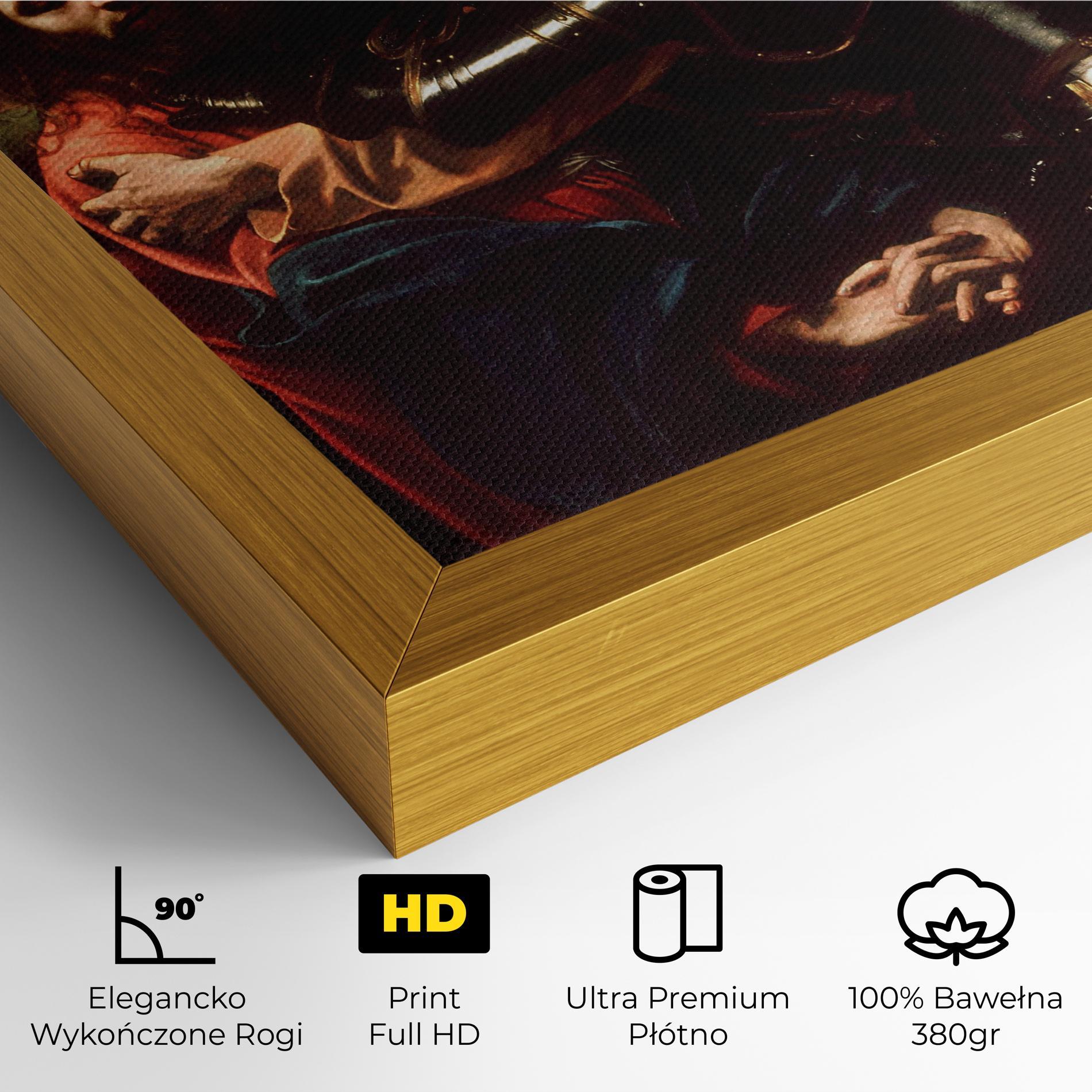 Obraz na Płótnie The Taking Of Christ mockup 4