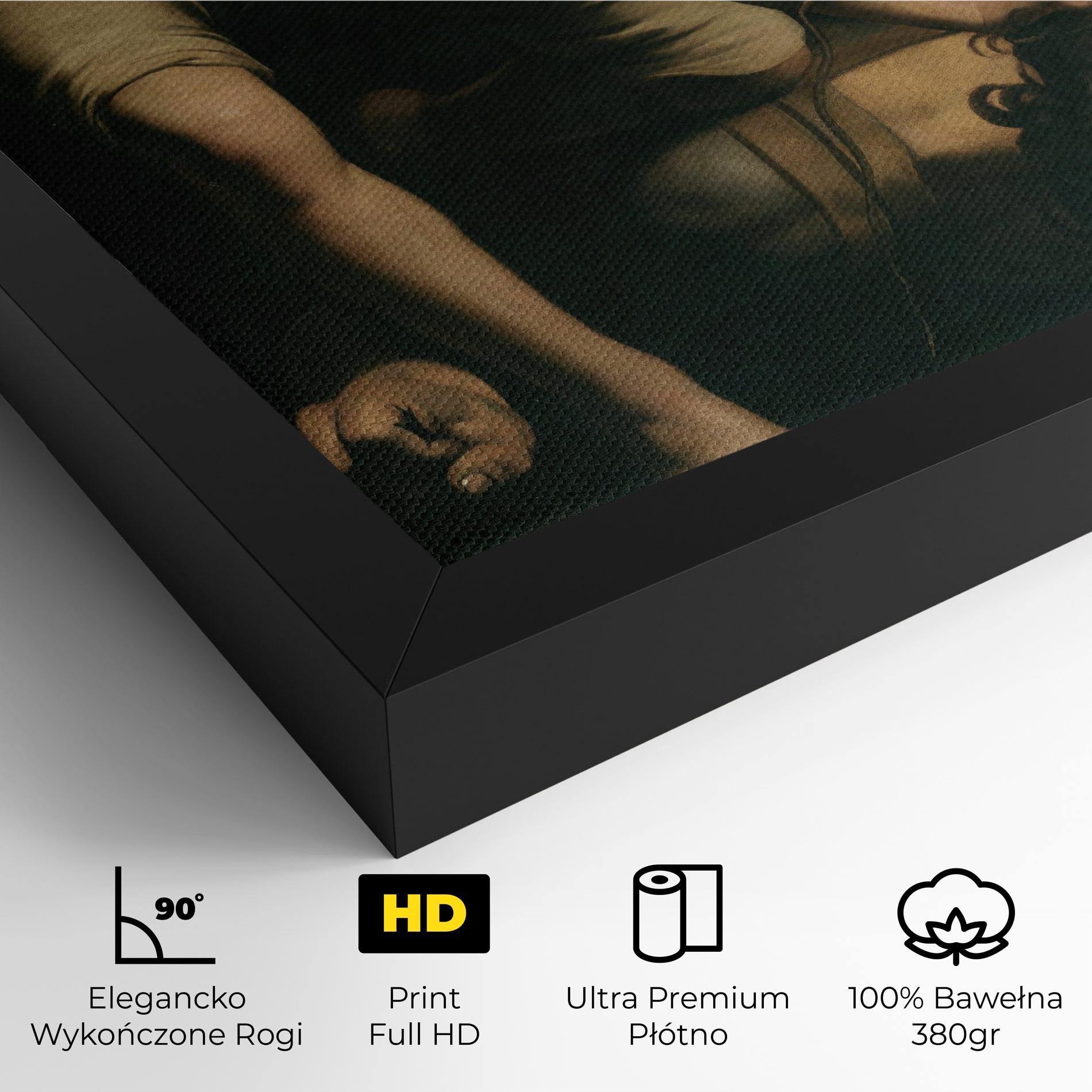 Obraz na Płótnie David And Goliath mockup 4