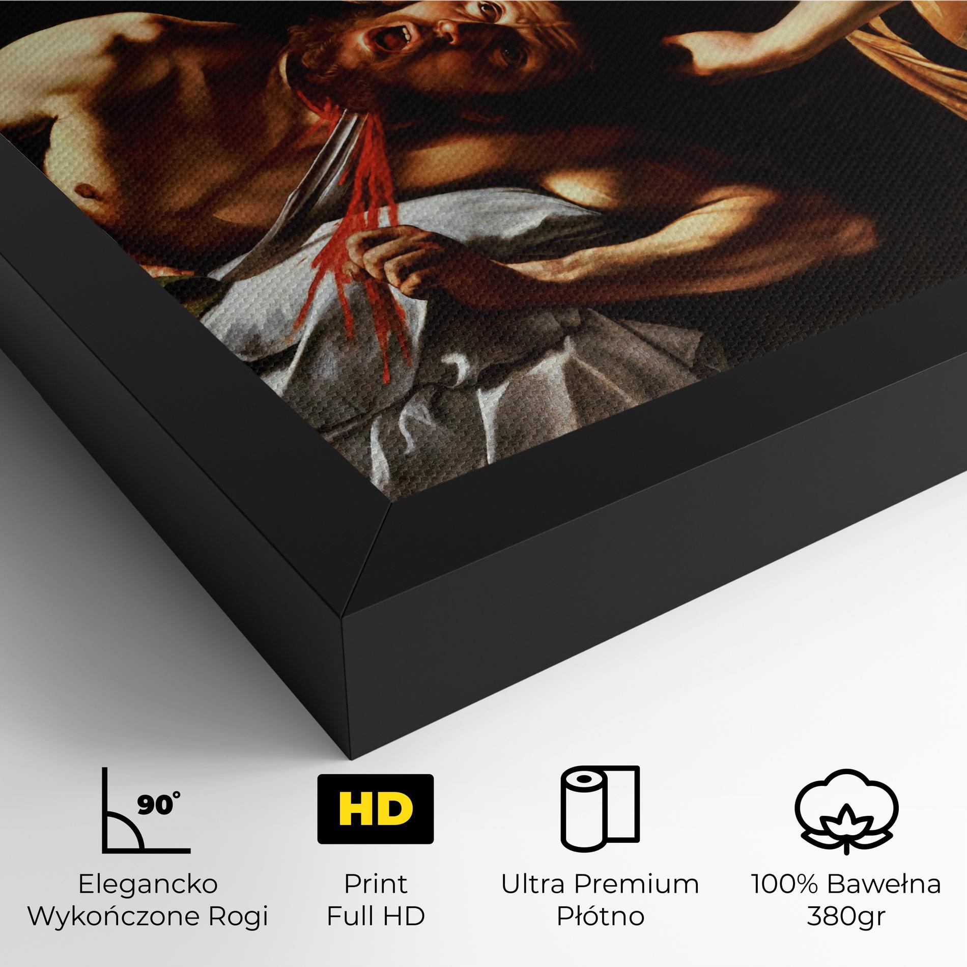 Obraz na Płótnie Judith Beheading mockup 4