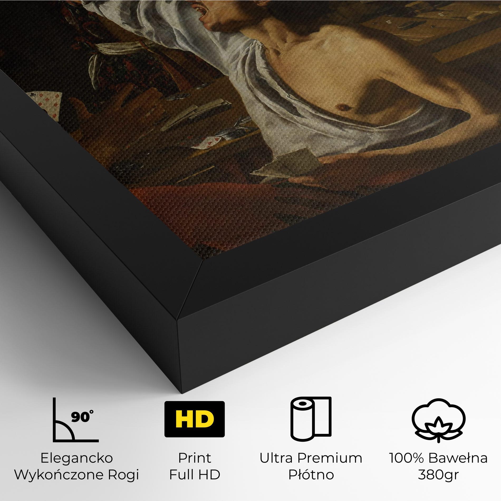 Obraz na Płótnie Rombouts Backgammon mockup 4