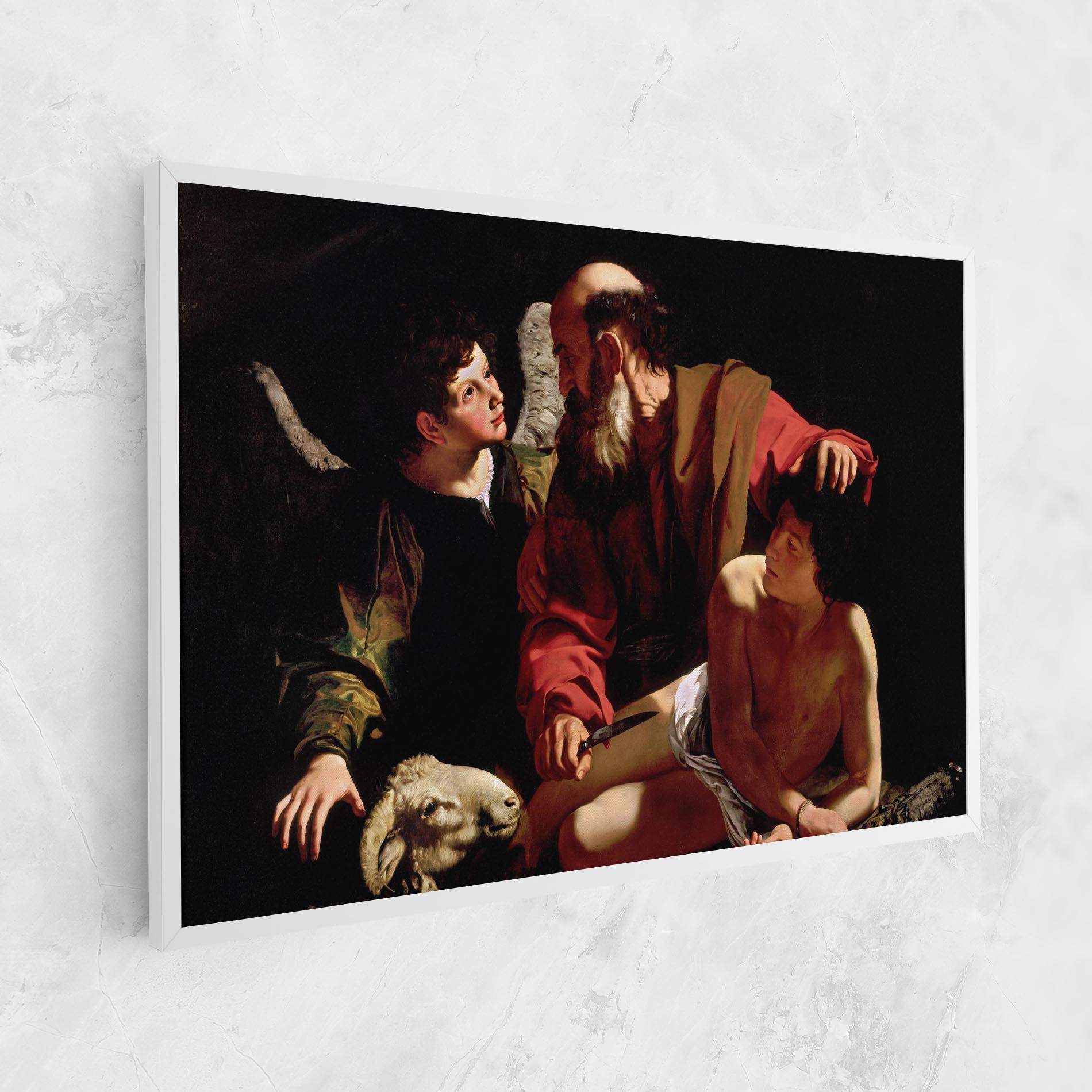 Obraz na Płótnie Sacrifice Of Isaac mockup 1