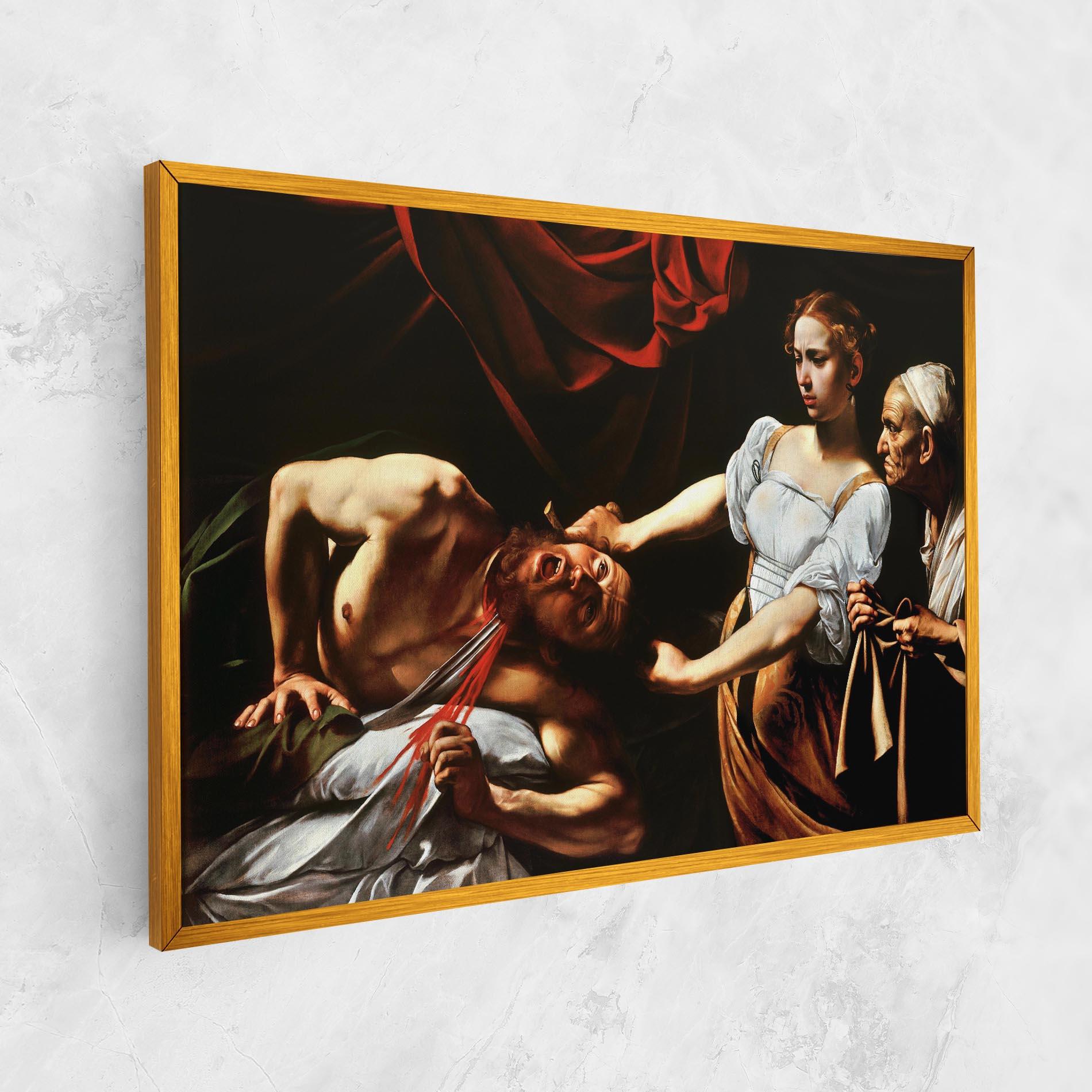 Obraz na Płótnie Judith Beheading mockup 1