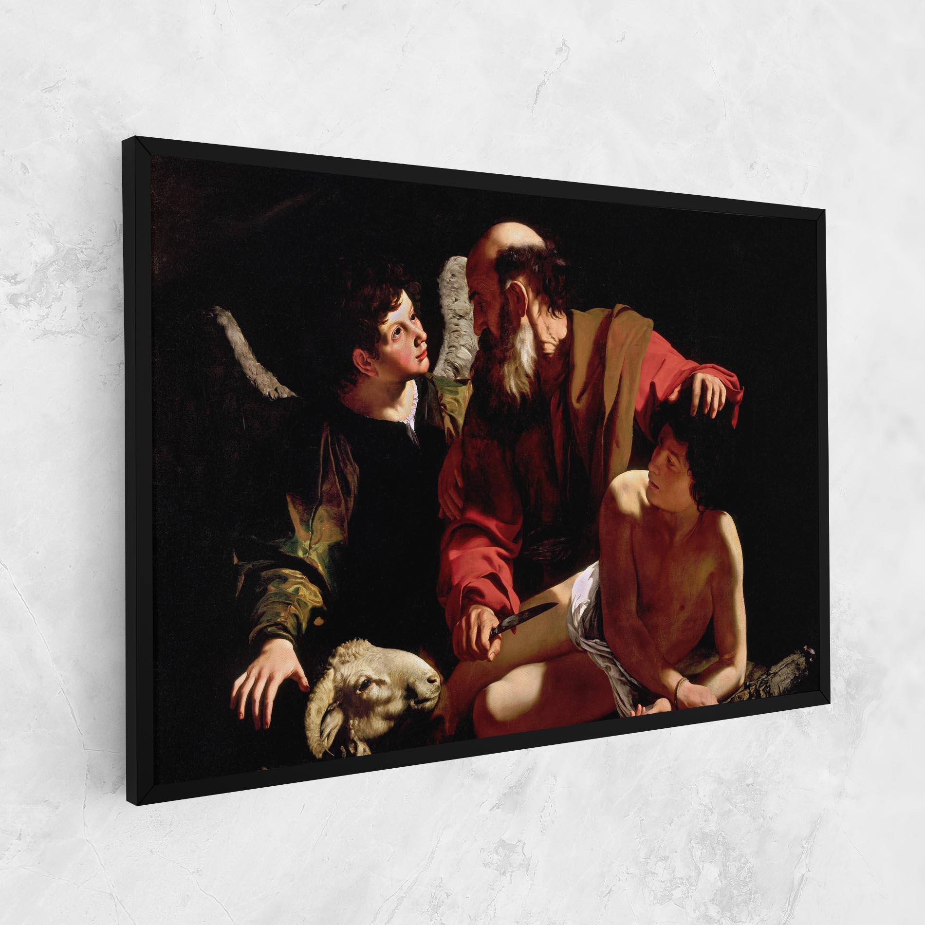 Obraz na Płótnie Sacrifice Of Isaac mockup 1