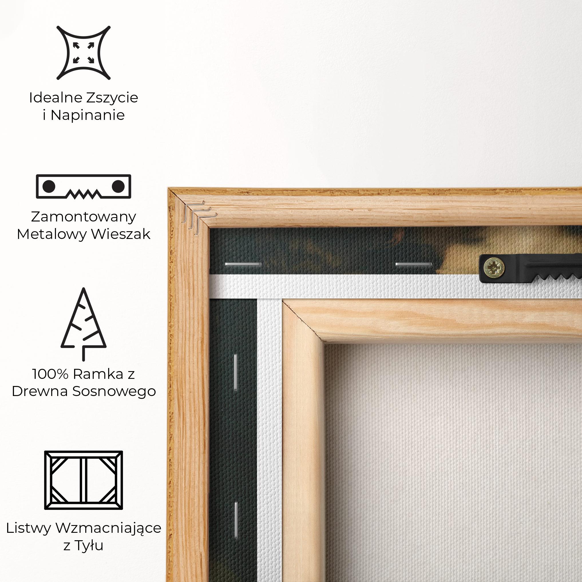 Obraz na Płótnie David And Goliath mockup 5