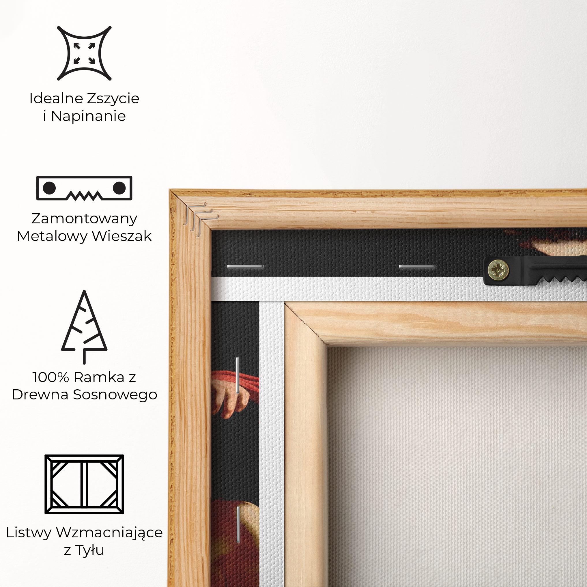 Obraz na Płótnie Sacrifice Of Isaac mockup 5