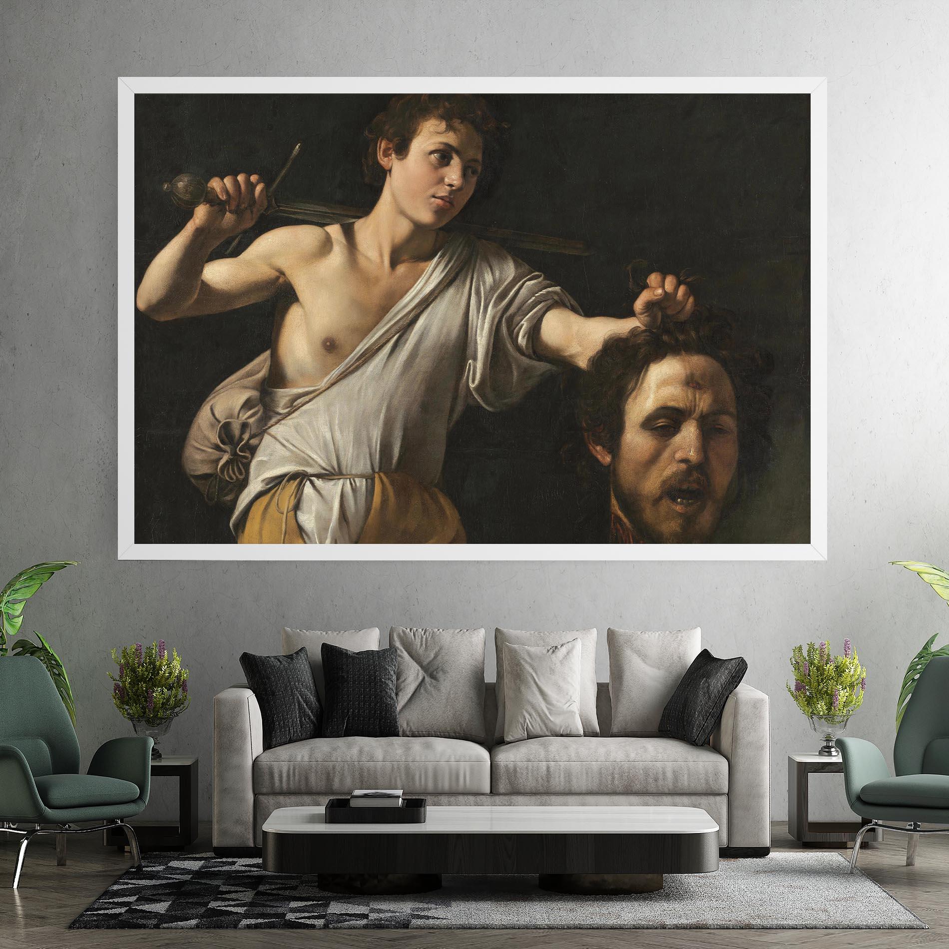 Obraz na Płótnie The Head Of Goliath mockup 7