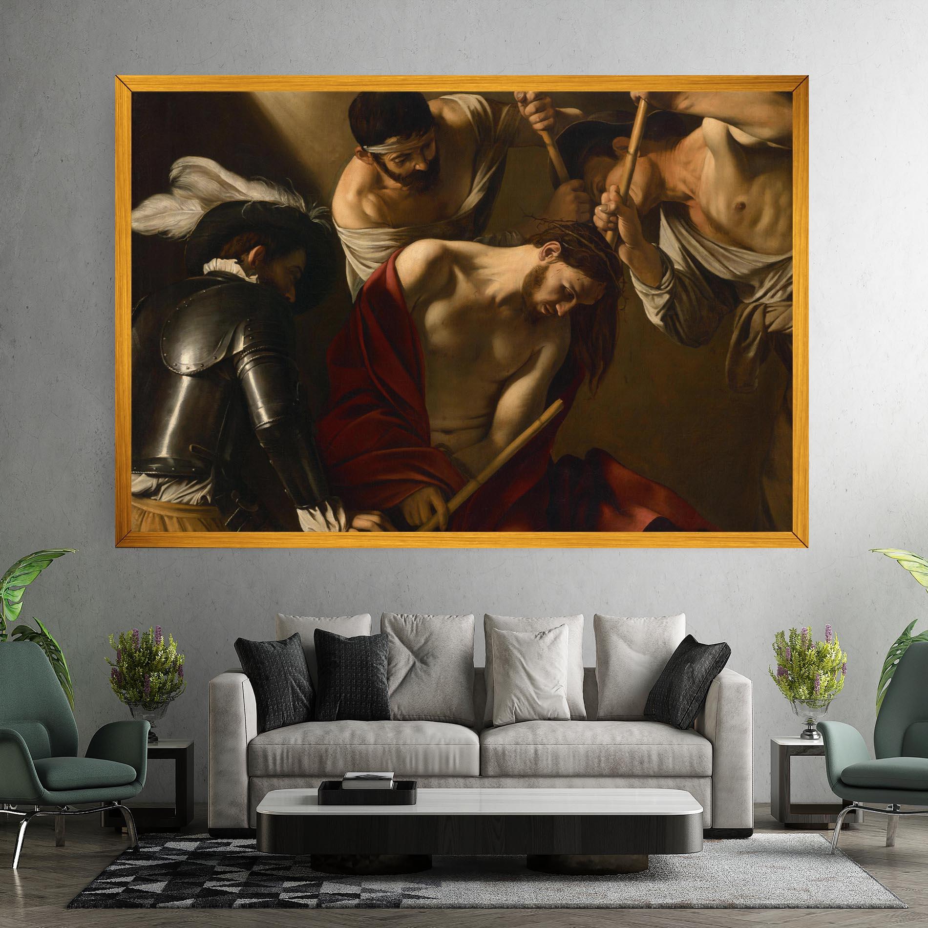 Obraz na Płótnie Crowning With Thorns mockup 7