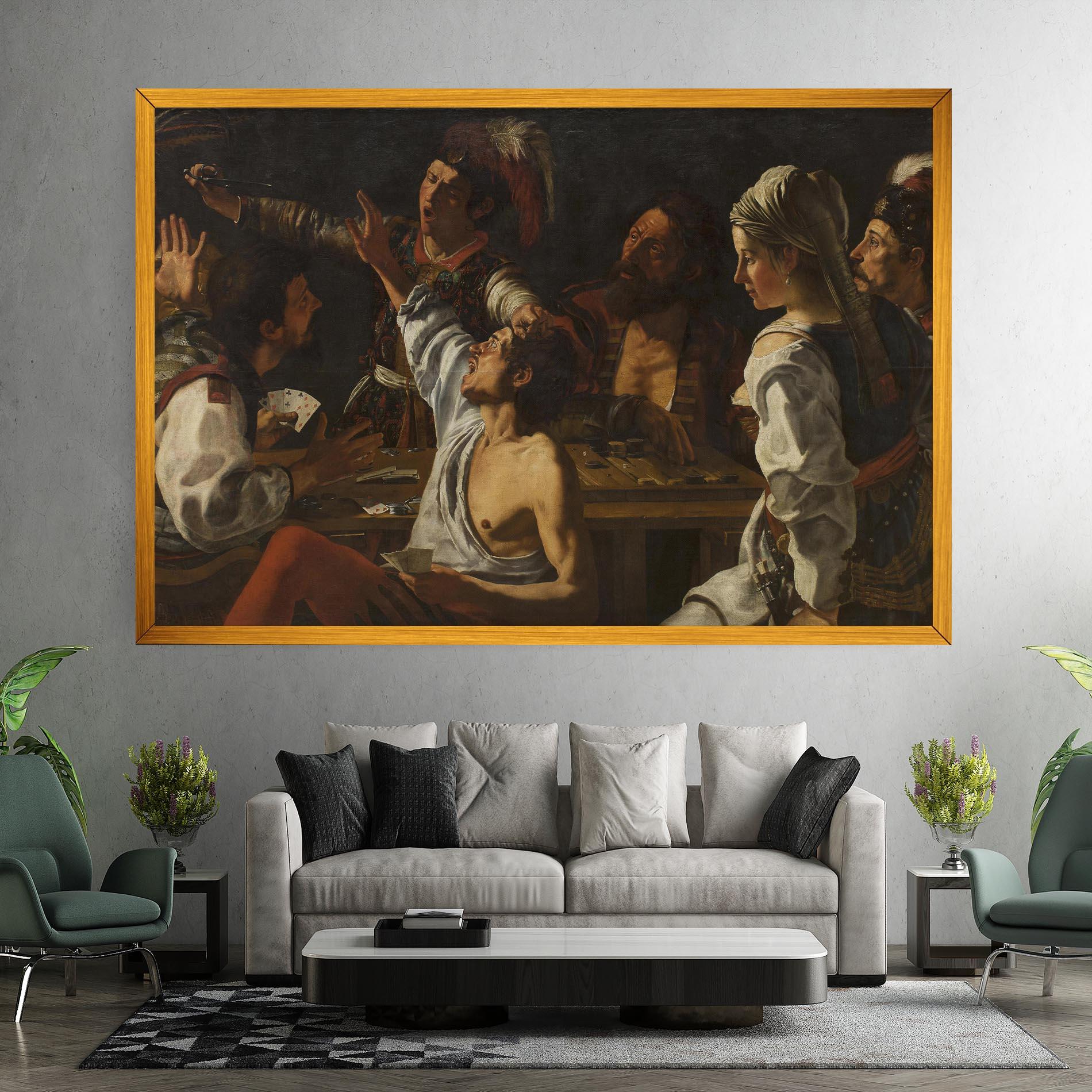 Obraz na Płótnie Rombouts Backgammon mockup 7