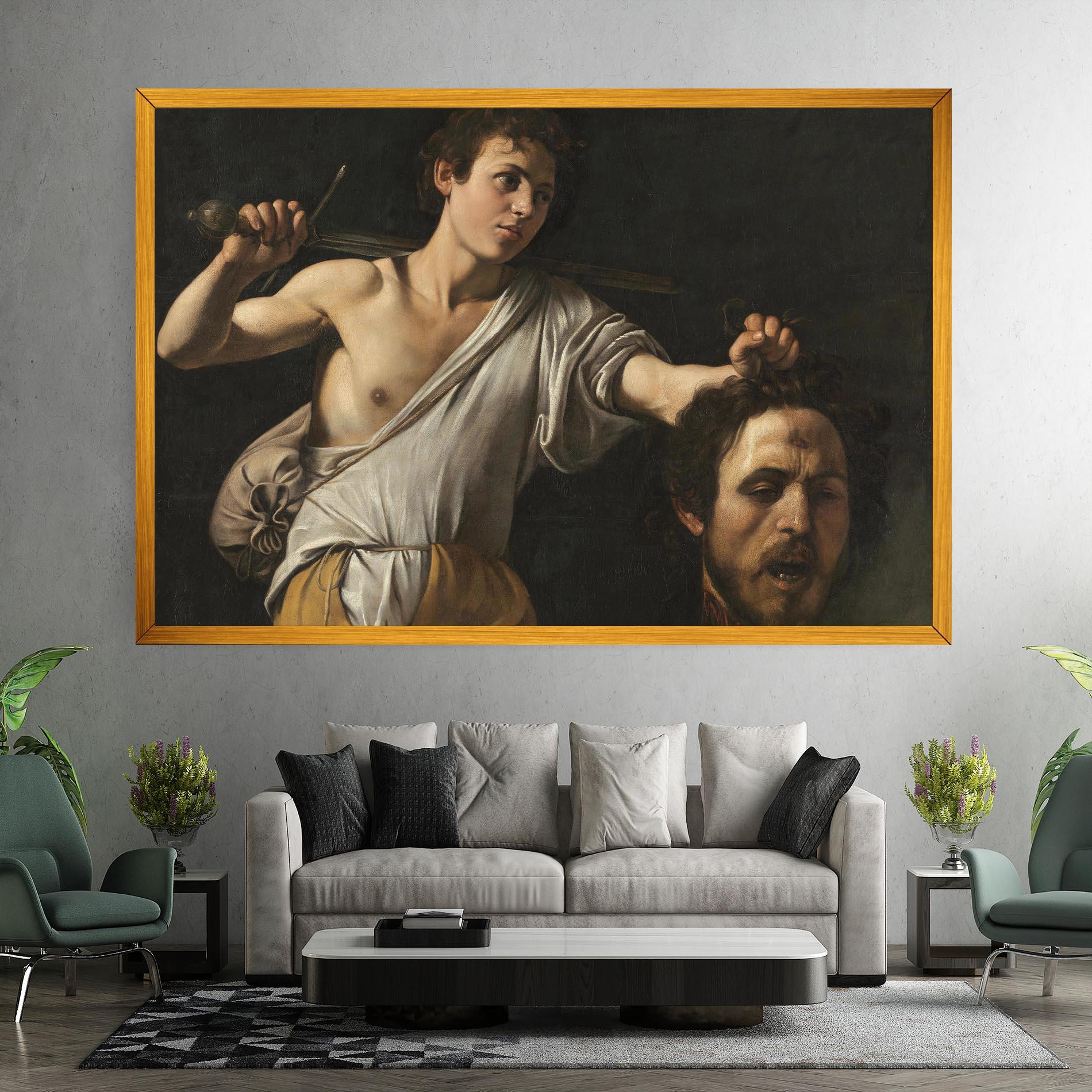 Obraz na Płótnie The Head Of Goliath mockup 7