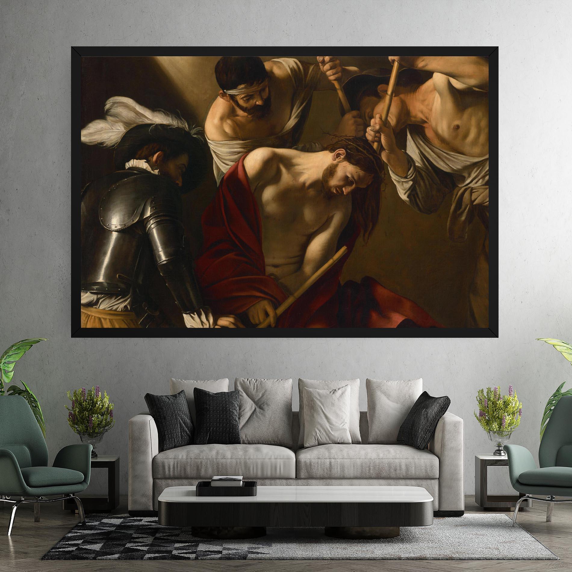 Obraz na Płótnie Crowning With Thorns mockup 7