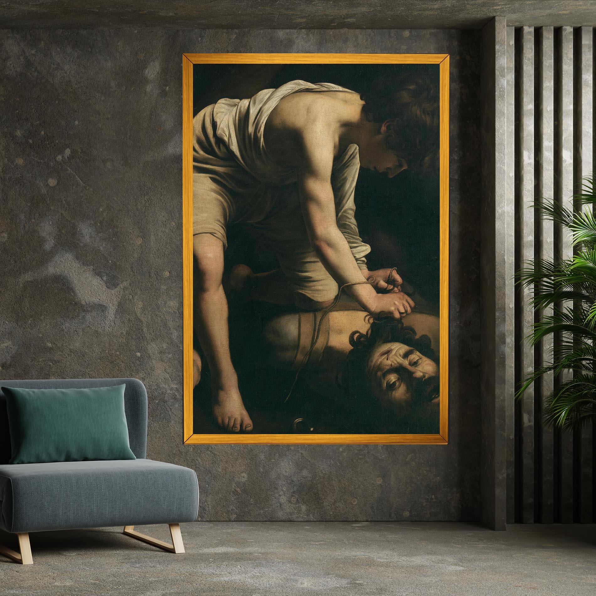 Obraz na Płótnie David And Goliath mockup 7